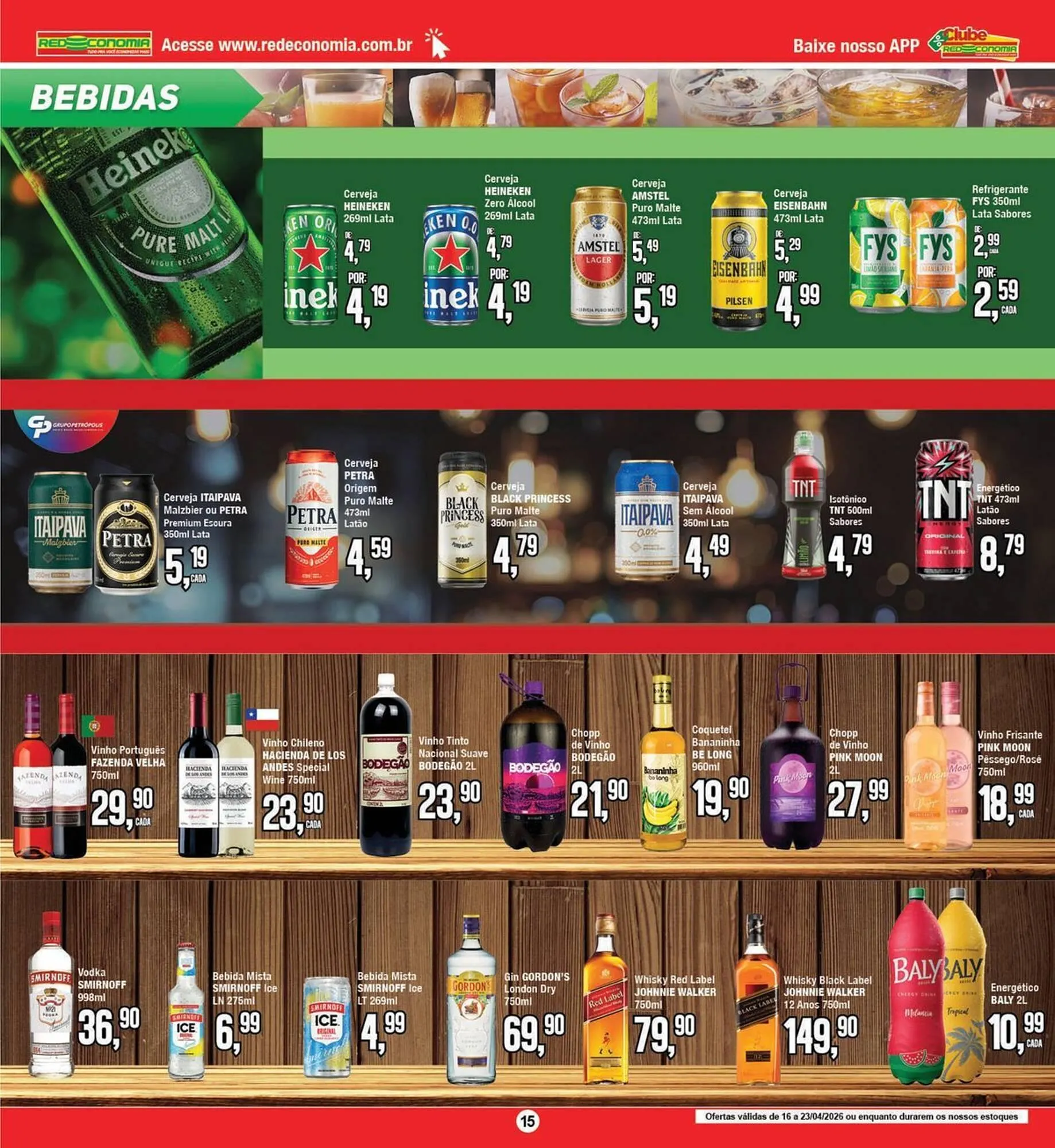 Encarte de Encarte Rede Economia 17 de abril até 19 de abril 2026 - Pagina 15