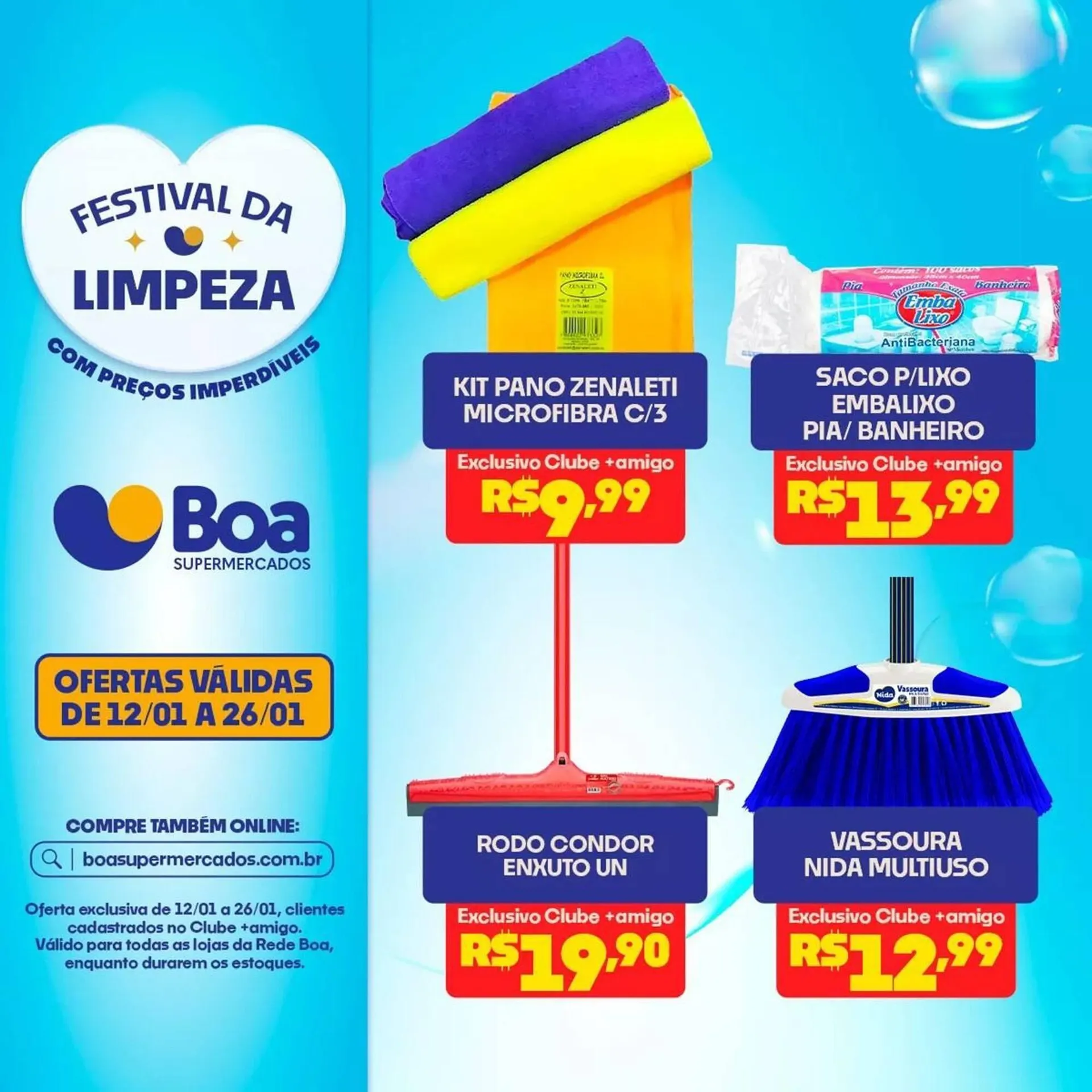 Encarte de Tabloide Boa Supermercados 12 de janeiro até 26 de janeiro 2026 - Pagina 13
