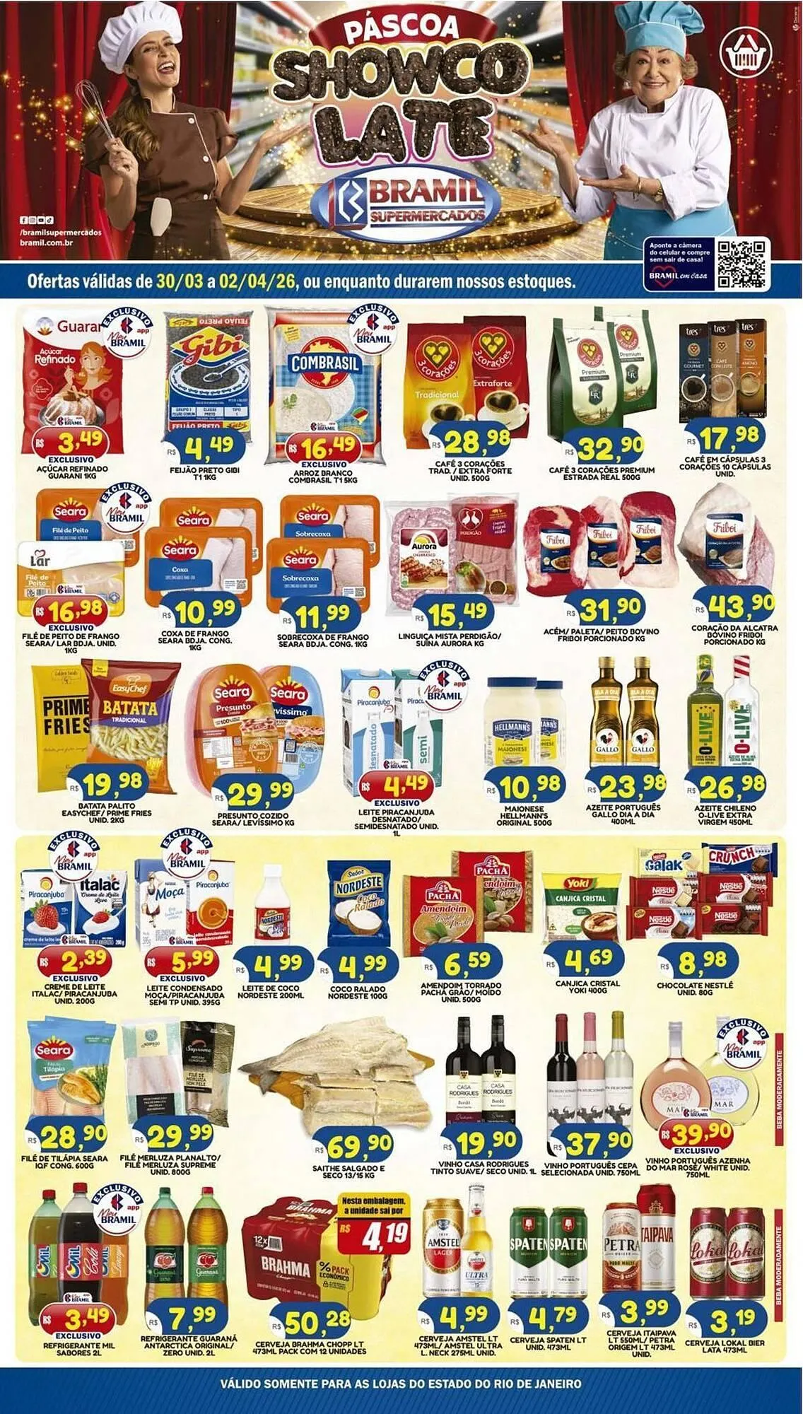 Encarte de Encarte Bramil Supermercados 30 de março até 2 de abril 2026 - Pagina 1