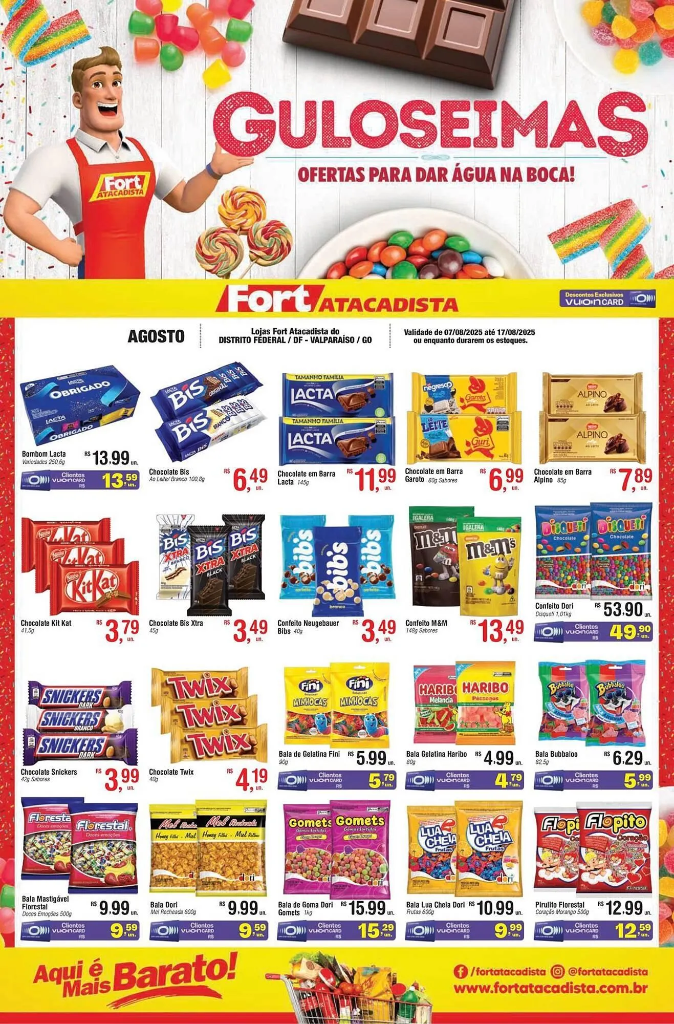 Encarte de Catálogo Fort Atacadista 7 de agosto até 17 de agosto 2025 - Pagina 1