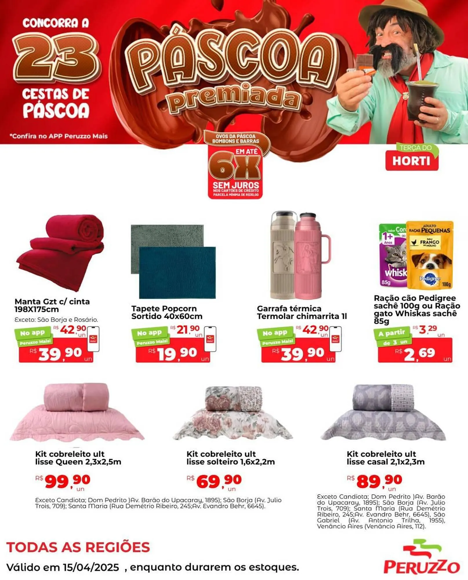 Encarte de Catálogo Peruzzo 14 de abril até 15 de abril 2025 - Pagina 4