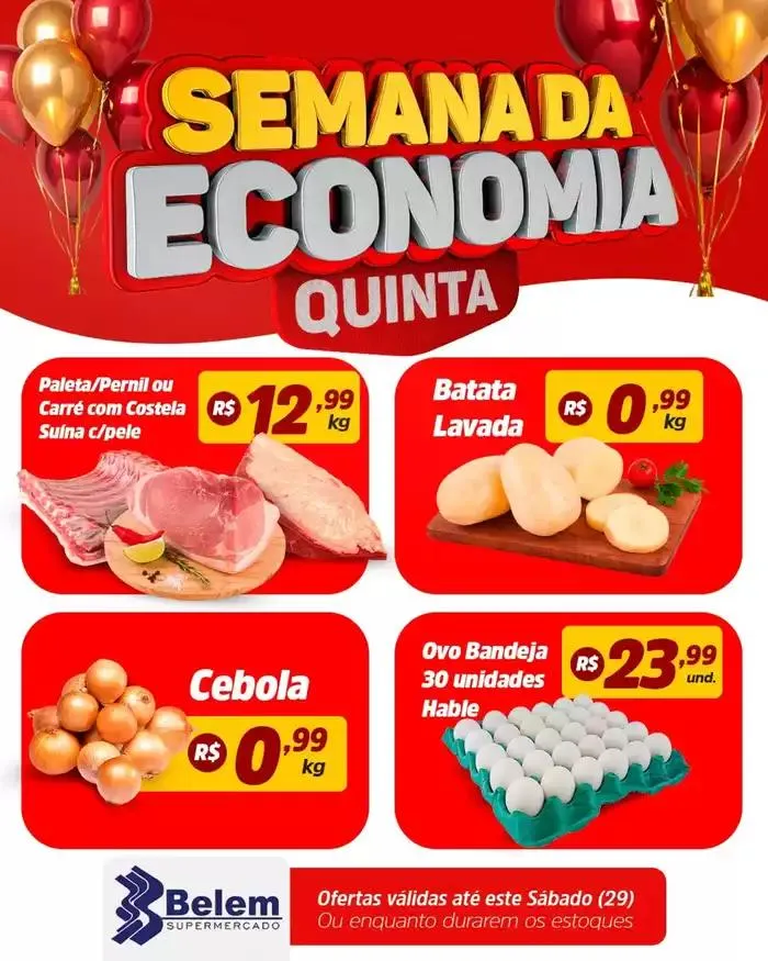 Encarte de Encarte Belem Supermercados 28 de março até 29 de março 2025 - Pagina 2