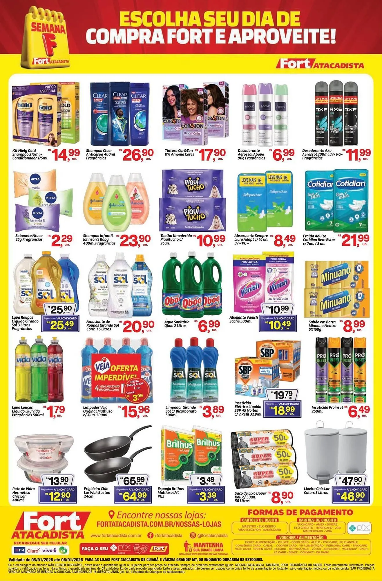 Encarte de Tabloide Fort Atacadista 1 de maio até 1 de agosto 2026 - Pagina 4
