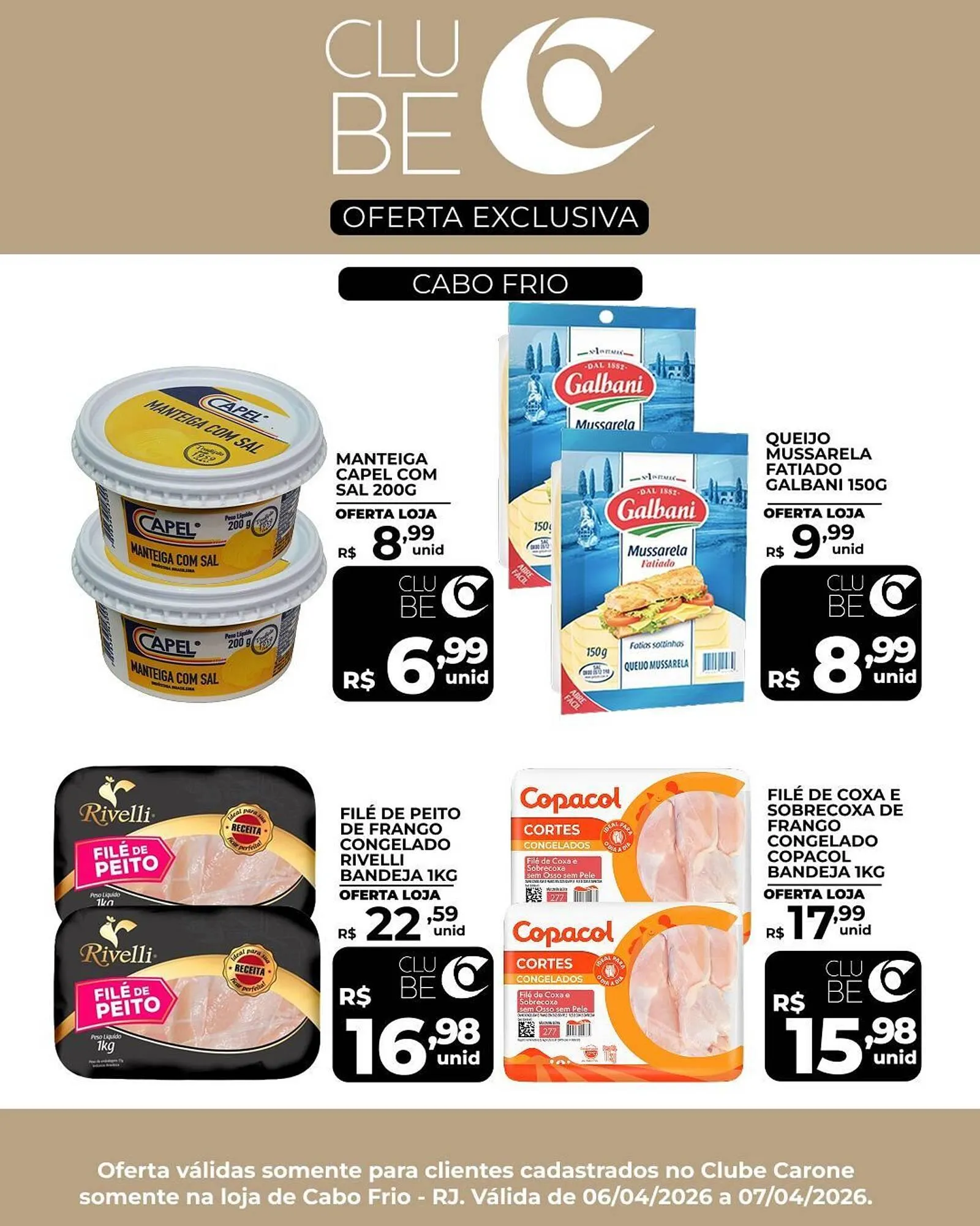 Encarte de Encarte Carone 6 de abril até 7 de abril 2026 - Pagina 1