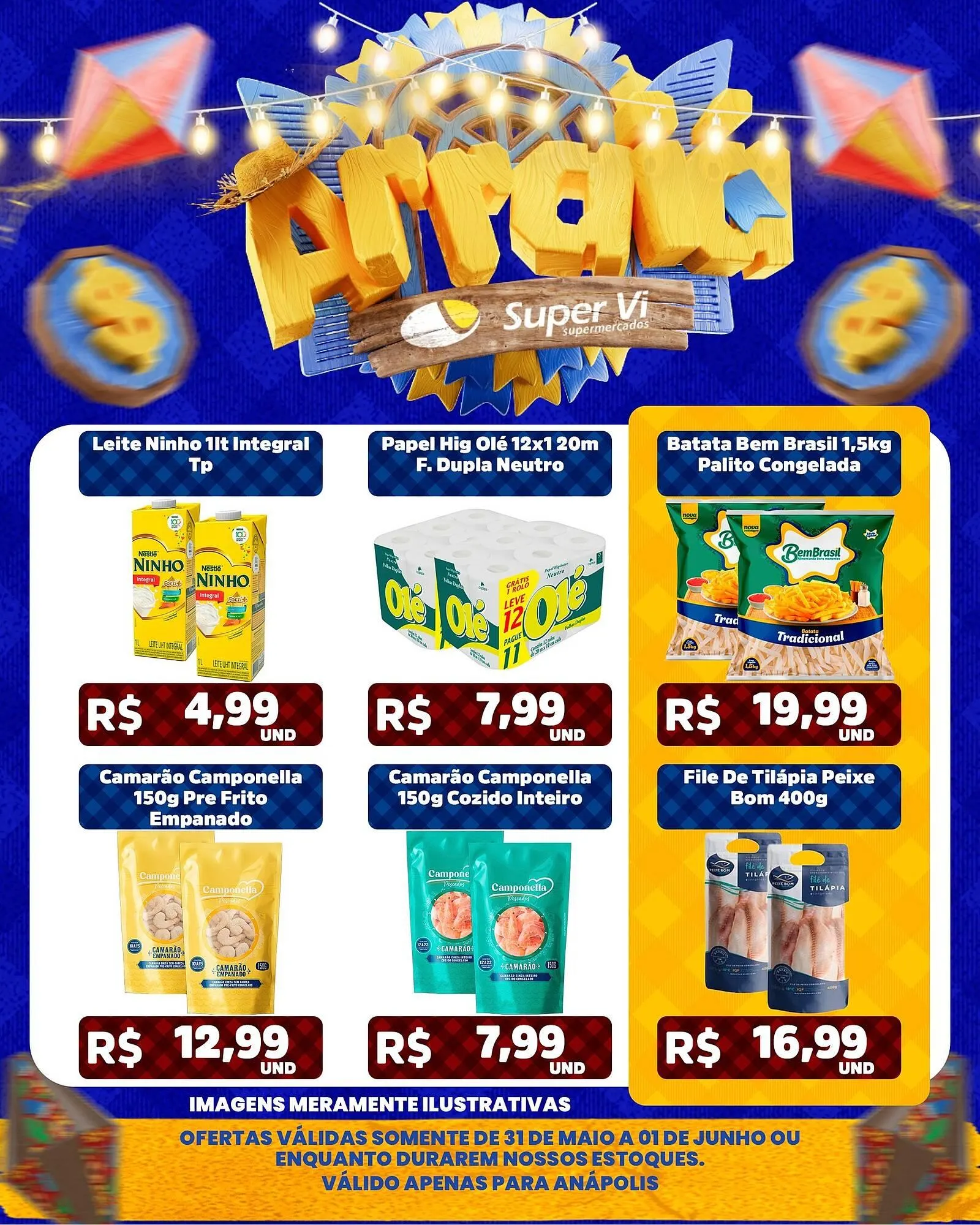 Encarte de Catálogo Super Vi Supermercados 31 de maio até 1 de junho 2025 - Pagina 3