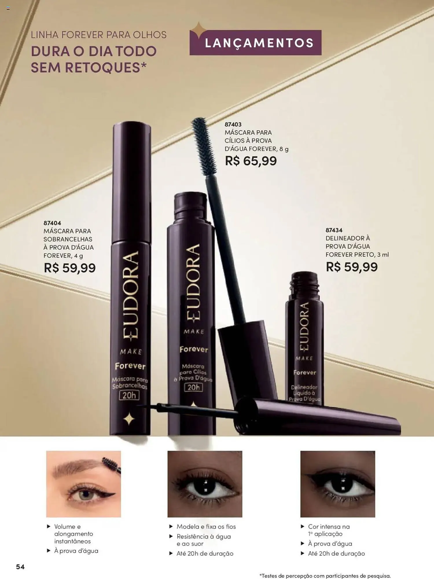 Encarte de Catálogo Eudora 8 de setembro até 3 de outubro 2025 - Pagina 54