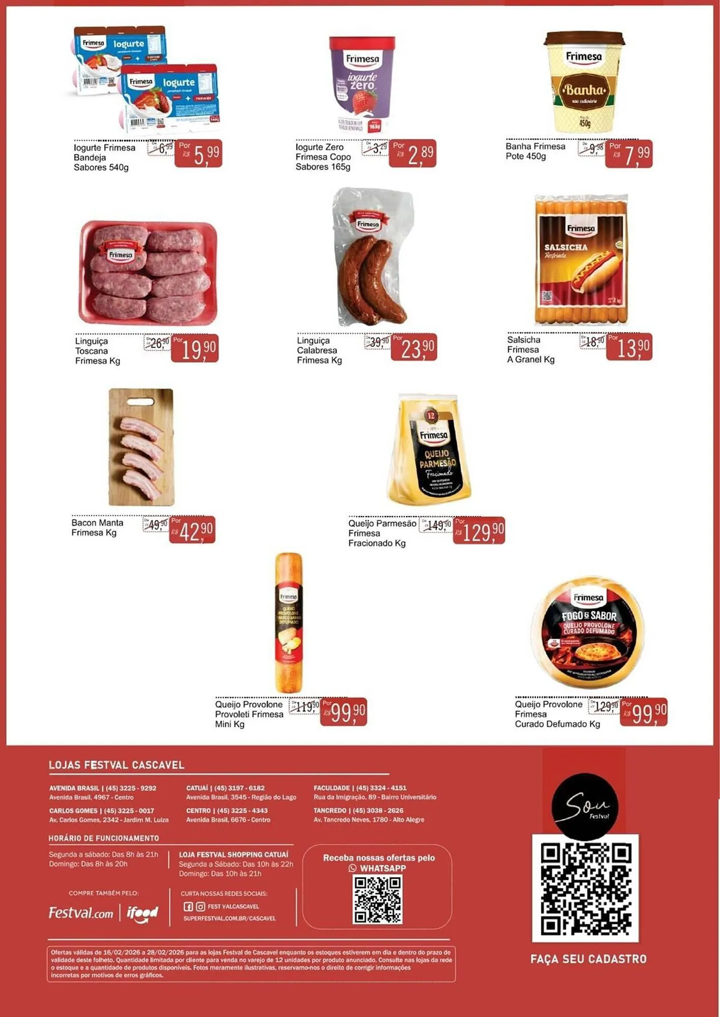 Encarte de Encarte Festval 16 de fevereiro até 28 de fevereiro 2026 - Pagina 2