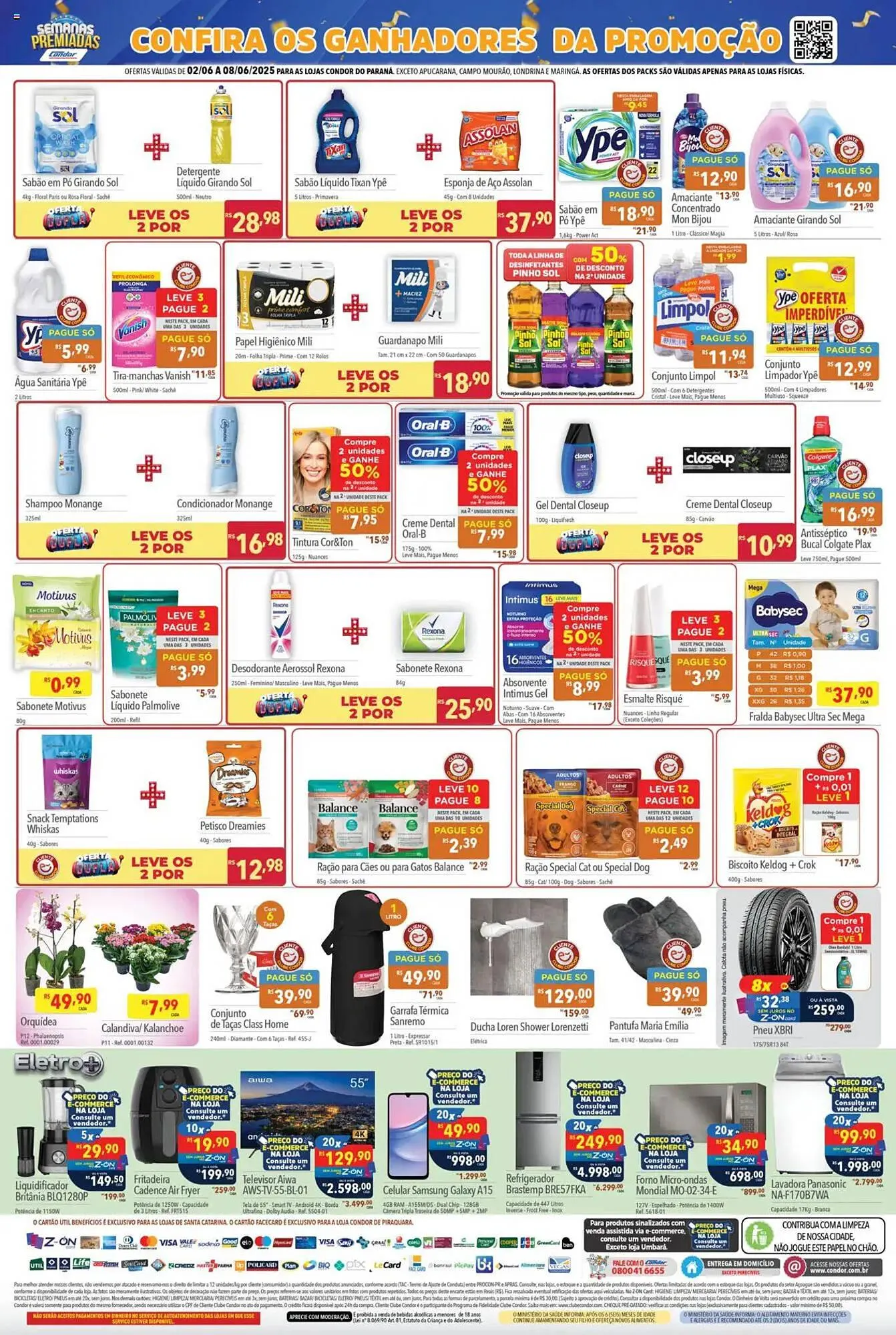 Encarte de Catálogo Supermercados Condor 2 de junho até 9 de junho 2025 - Pagina 4