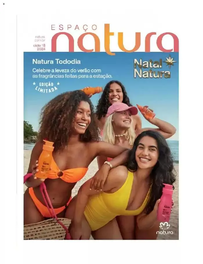 Encarte de Natal Natura 3 de outubro até 31 de outubro 2024 - Pagina 1