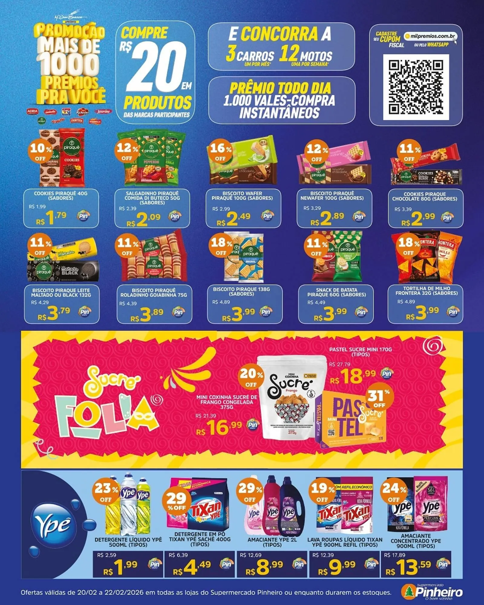 Encarte de Encarte Pinheiro Supermercado 20 de fevereiro até 22 de fevereiro 2026 - Pagina 4