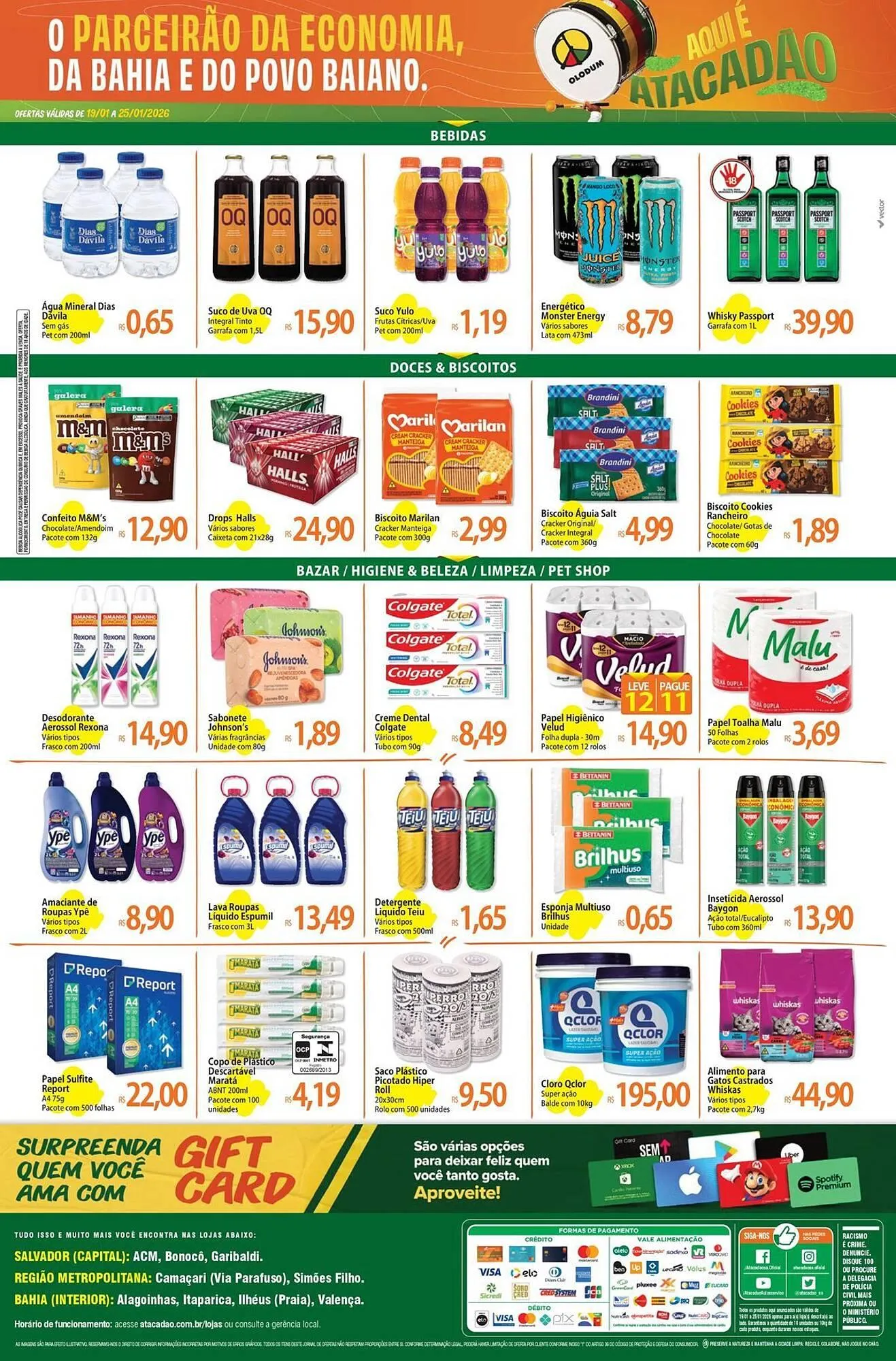 Encarte de Folheto Atacadão 19 de janeiro até 25 de janeiro 2026 - Pagina 2