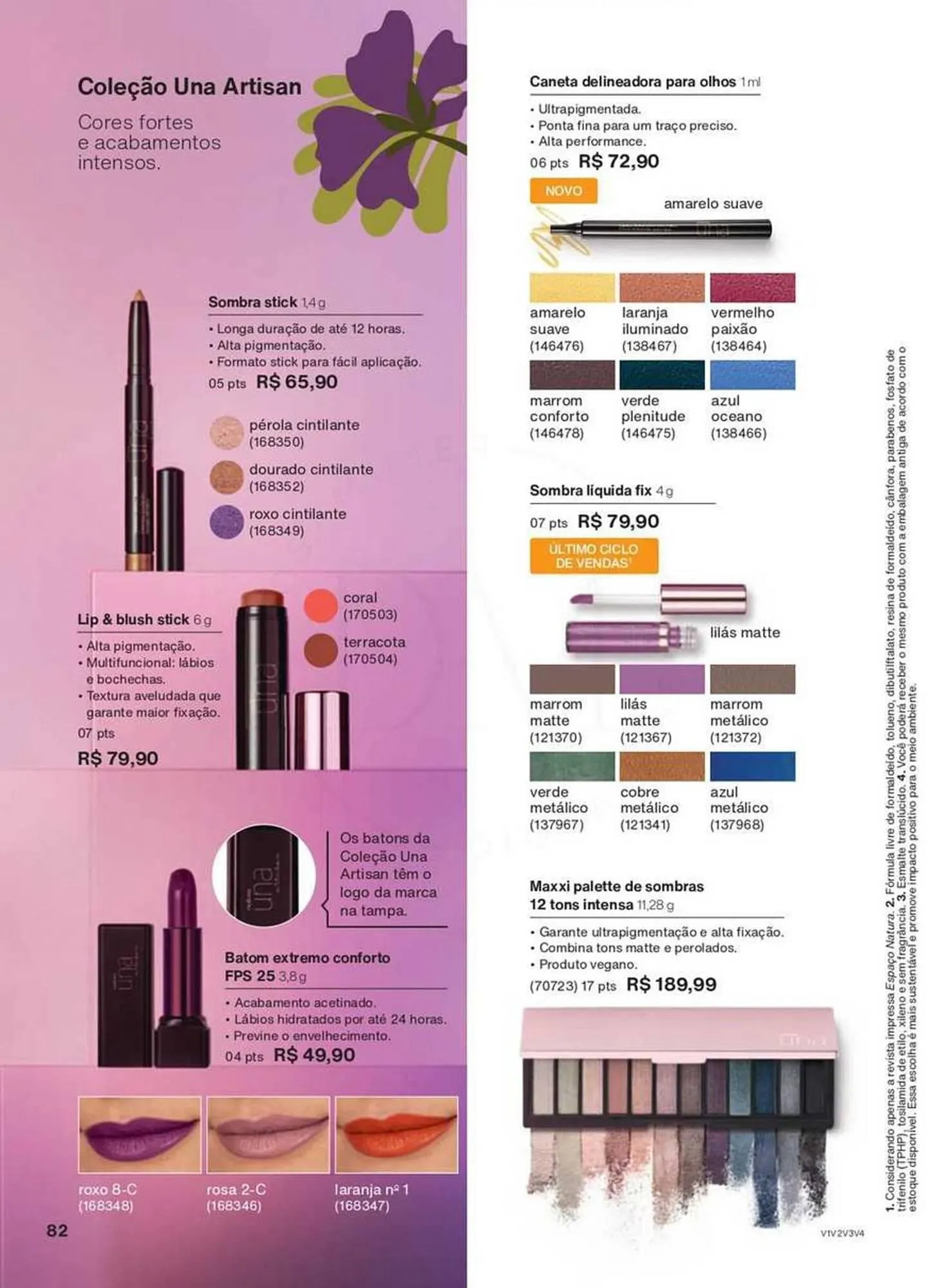 Encarte de Catálogo Natura 24 de abril até 30 de maio 2025 - Pagina 82