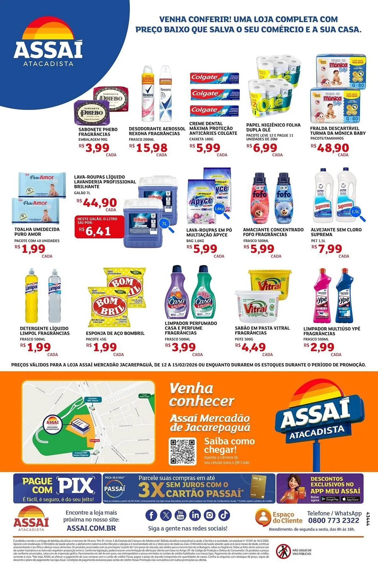 Encarte de Encarte Assaí Atacadista 12 de fevereiro até 18 de fevereiro 2026 - Pagina 4