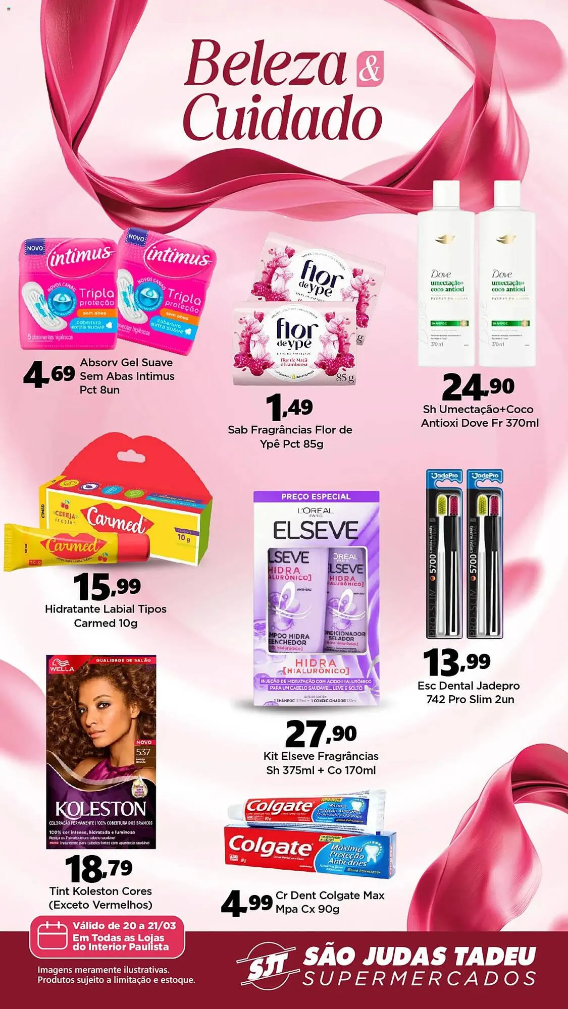 Encarte de Folheto São Judas Tadeu 20 de março até 21 de março 2026 - Pagina 1