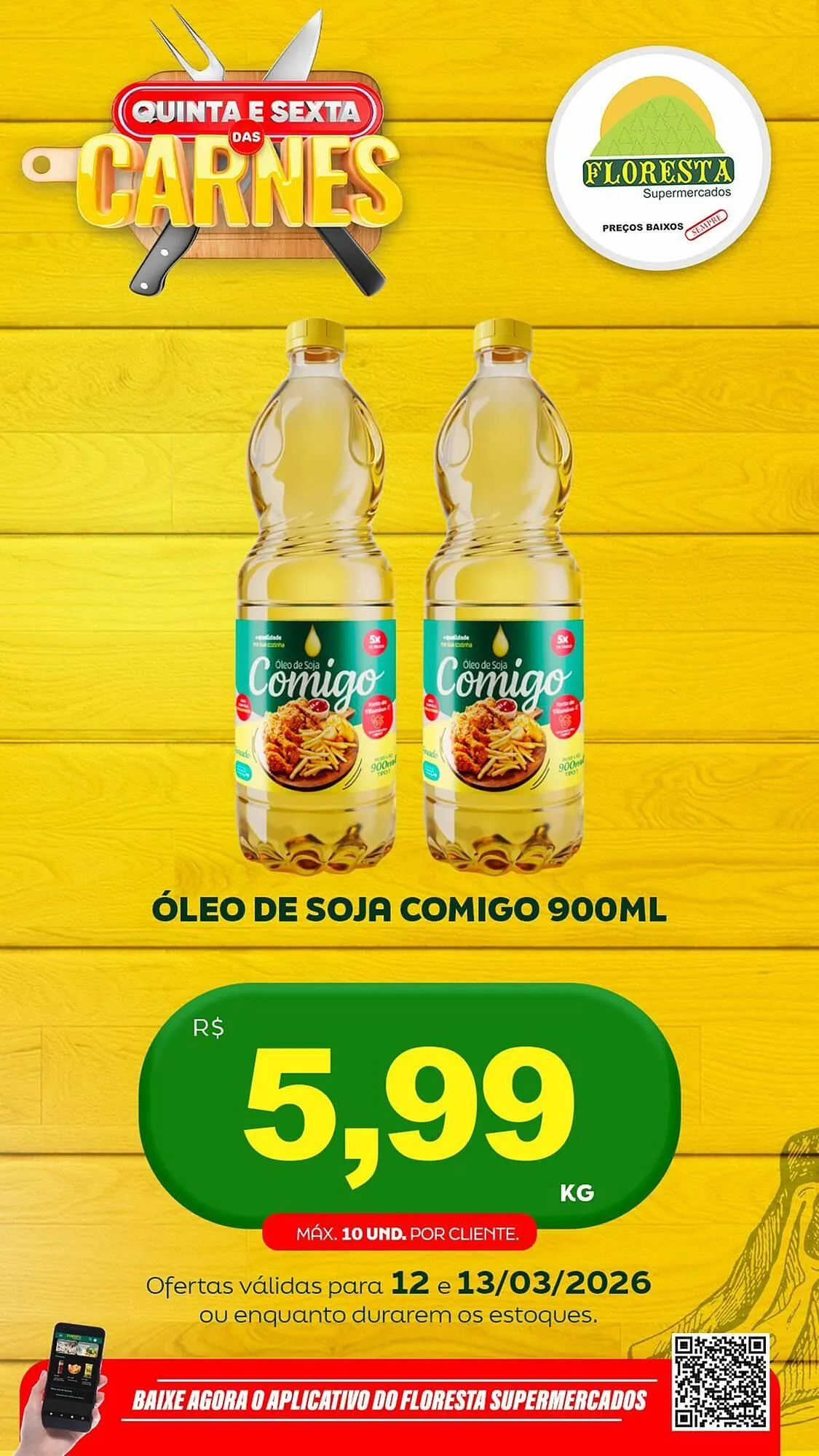 Encarte de Catálogo Floresta Supermercados 12 de março até 13 de março 2026 - Pagina 4