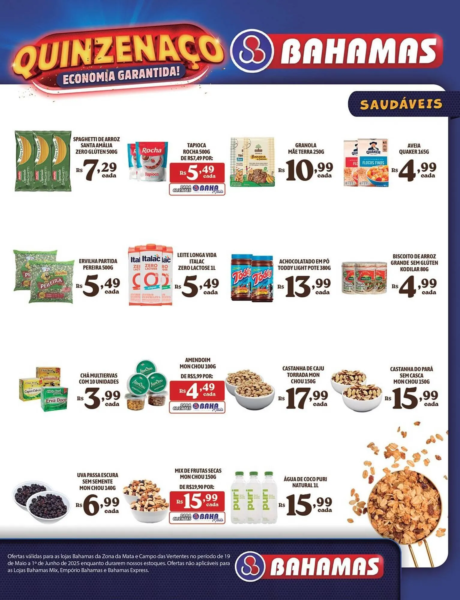 Encarte de Catálogo Bahamas Supermercados 19 de maio até 1 de junho 2025 - Pagina 5