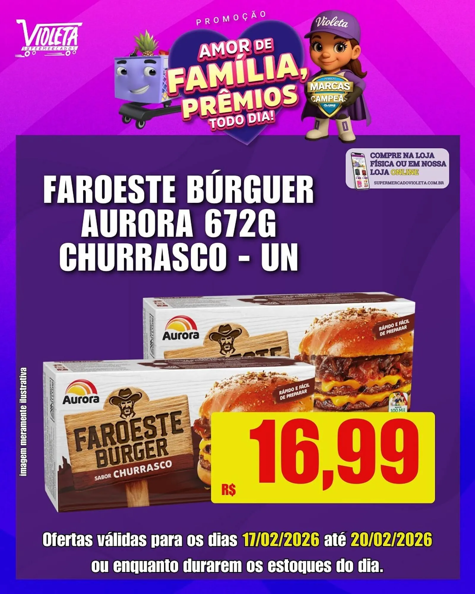 Encarte de Catálogo Violeta Supermercados 17 de fevereiro até 20 de fevereiro 2026 - Pagina 5