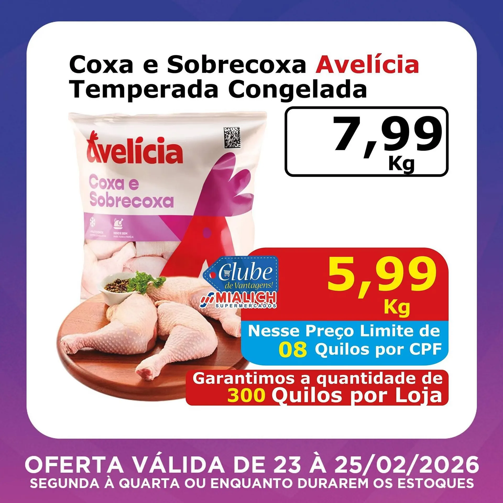 Encarte de Catálogo Mialich Supermercados 23 de fevereiro até 25 de fevereiro 2026 - Pagina 3