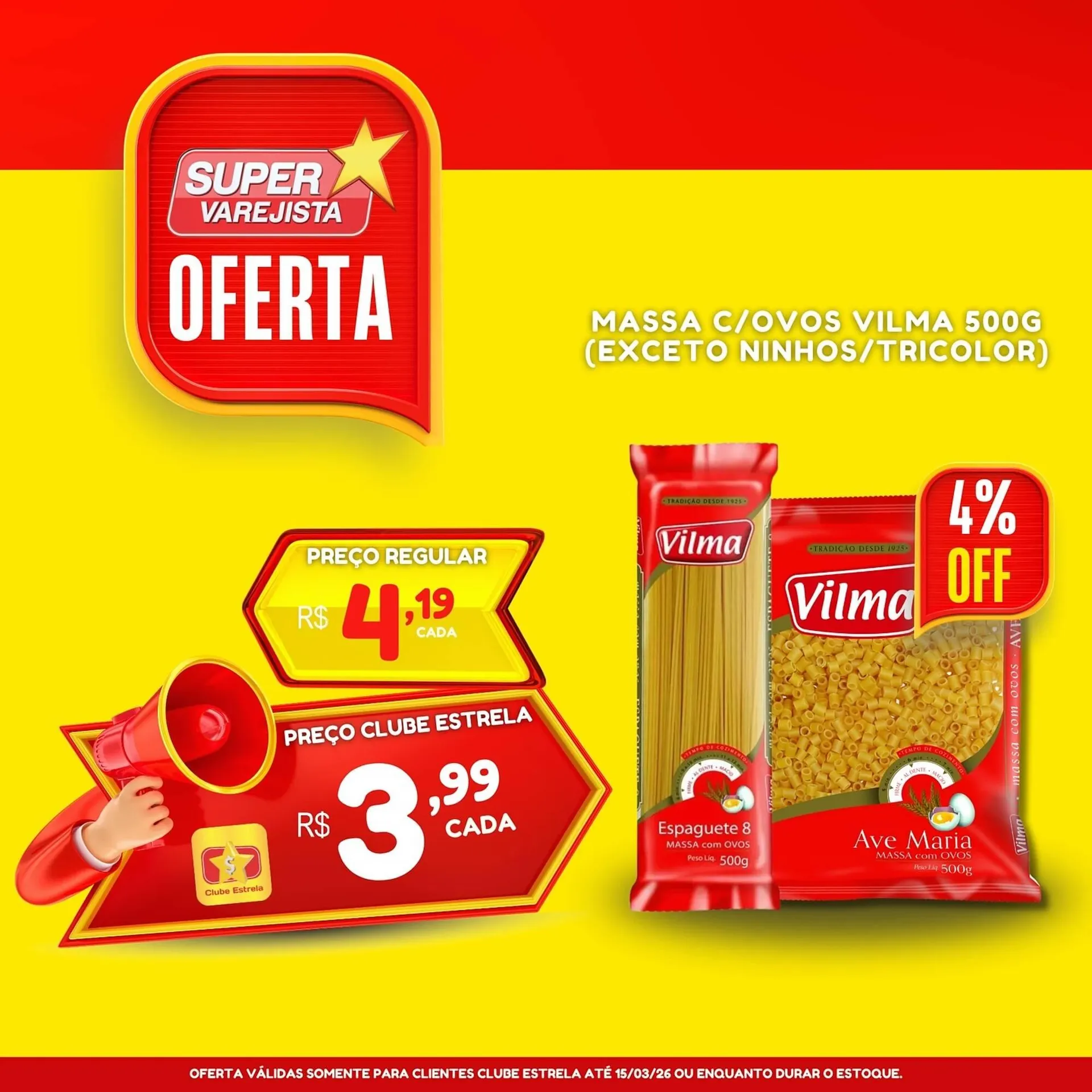 Encarte de Folheto Super Varejista 26 de fevereiro até 15 de março 2026 - Pagina 1