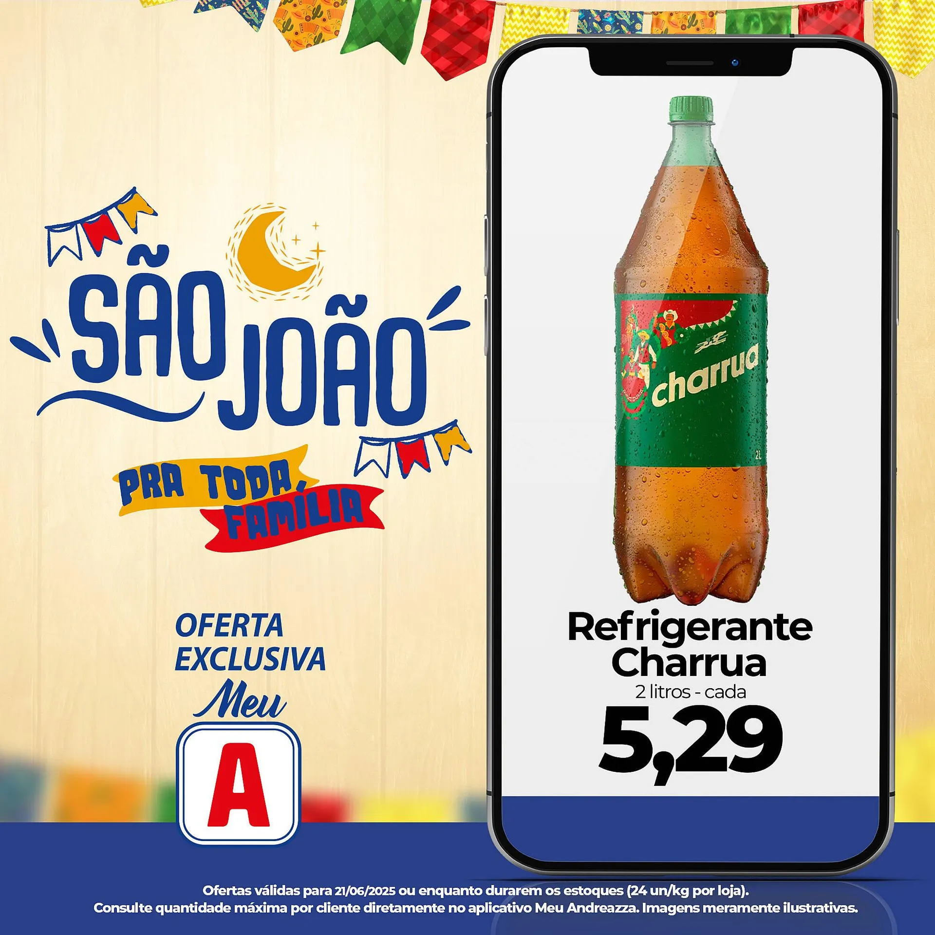 Encarte de Catálogo Supermercados Andreazza 21 de junho até 21 de junho 2025 - Pagina 2