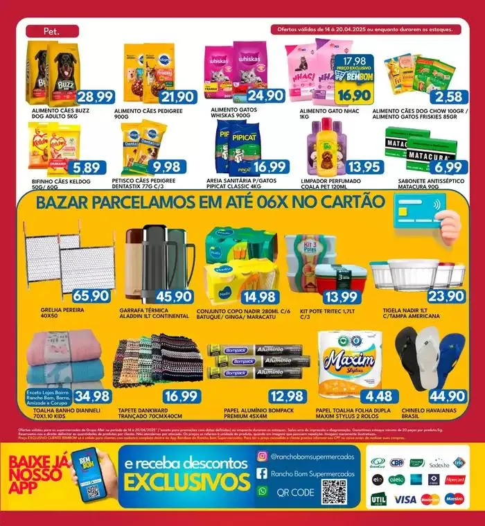 Encarte de Pechinchas e ofertas atuais 14 de abril até 20 de abril 2025 - Pagina 1