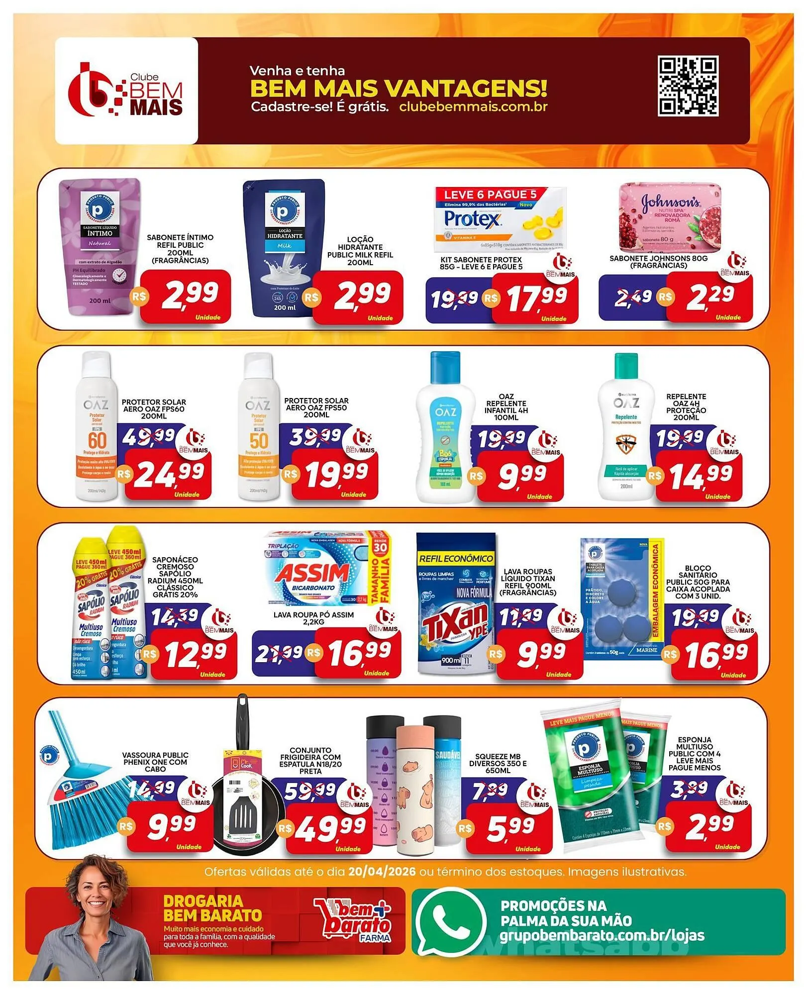 Encarte de Catálogo Supermercado Bem Barato 14 de abril até 20 de abril 2026 - Pagina 5