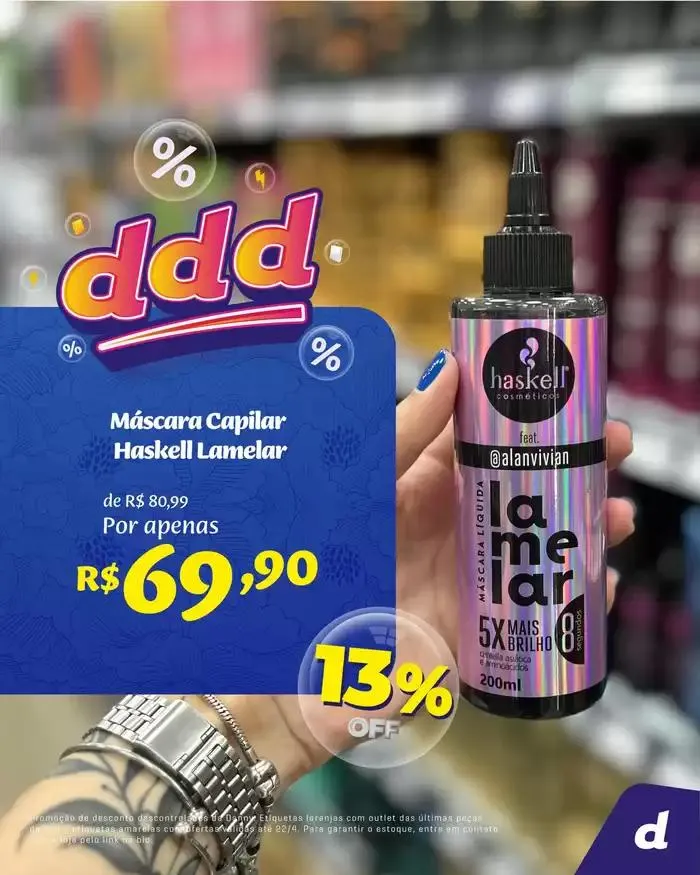 Encarte de Encarte Danny Cosméticos 8 de abril até 22 de abril 2025 - Pagina 4