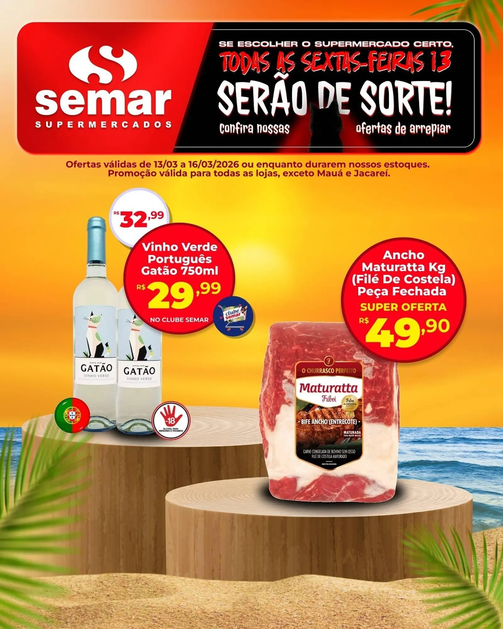 Encarte de Folheto Semar Supermercado 14 de março até 16 de março 2026 - Pagina 2