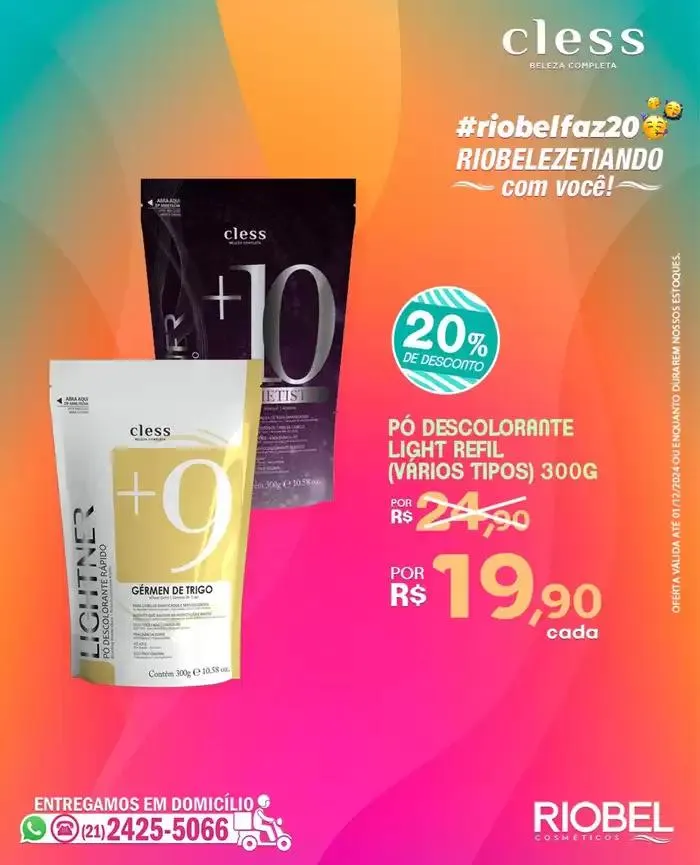 Encarte de Ofertas Rio Bel Cosméticos 19 de novembro até 1 de dezembro 2024 - Pagina 8