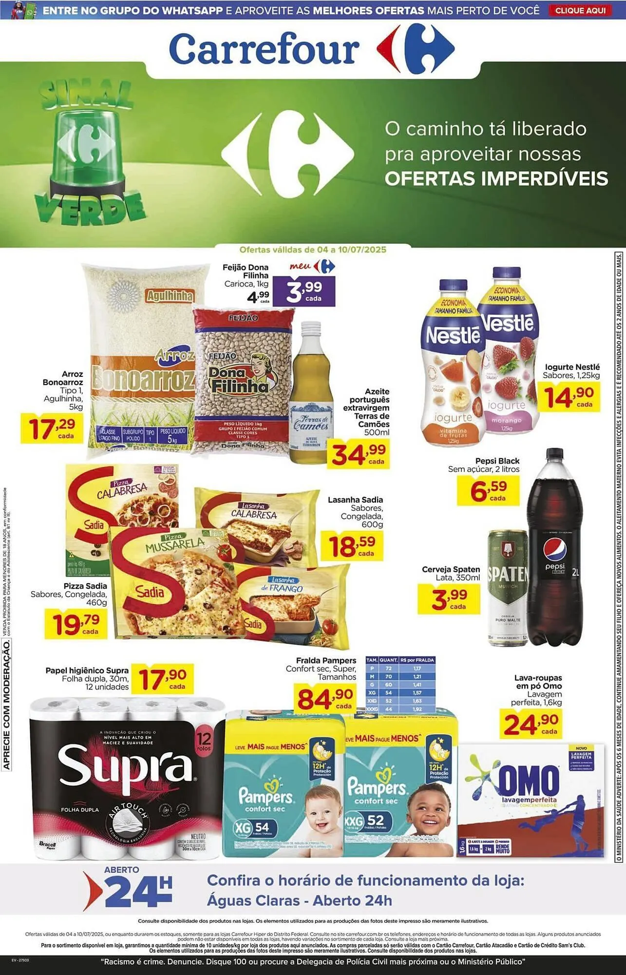 Encarte de Catálogo Carrefour 7 de julho até 10 de julho 2025 - Pagina 1