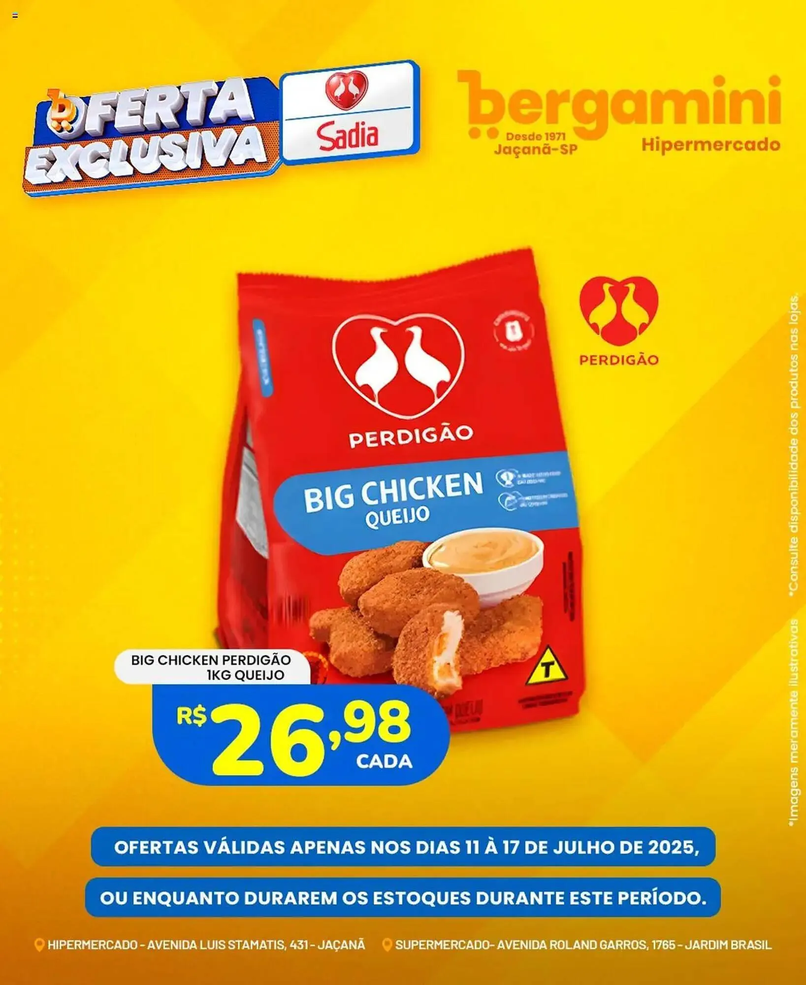 Encarte de Catálogo Supermercado Bergamini 11 de julho até 17 de julho 2025 - Pagina 4