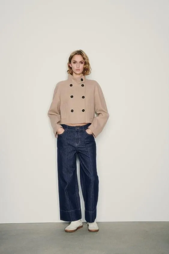 CASACO CURTO CRUZADO