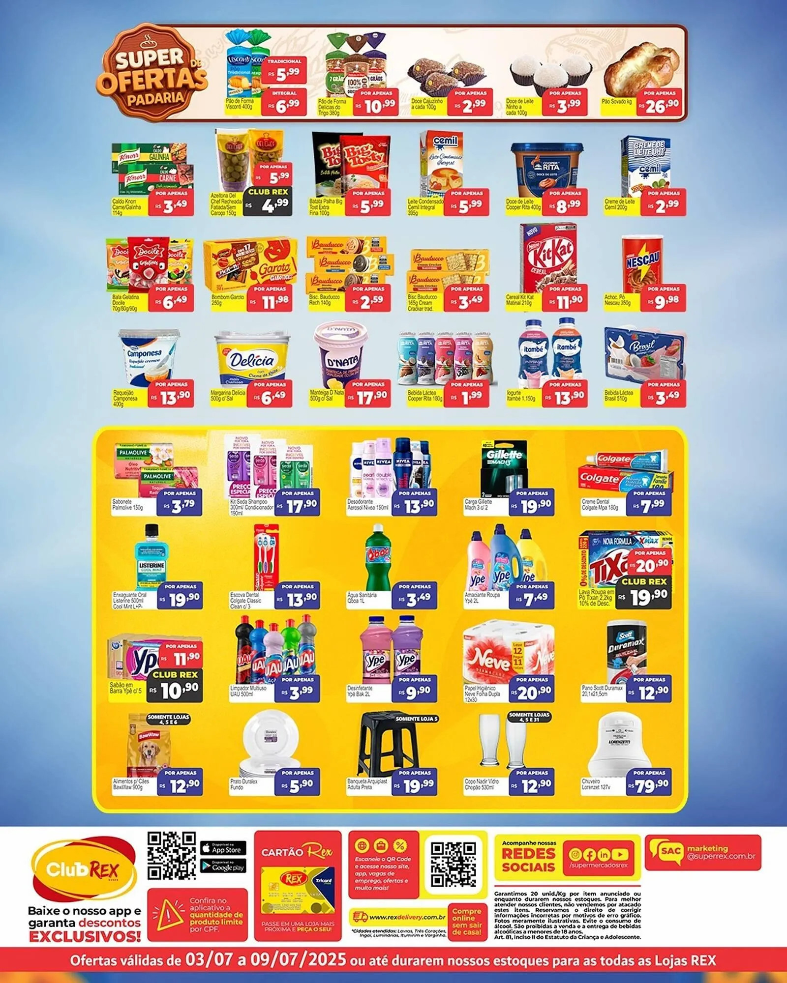 Encarte de Catálogo Supermercados Rex 3 de julho até 3 de julho 2025 - Pagina 2