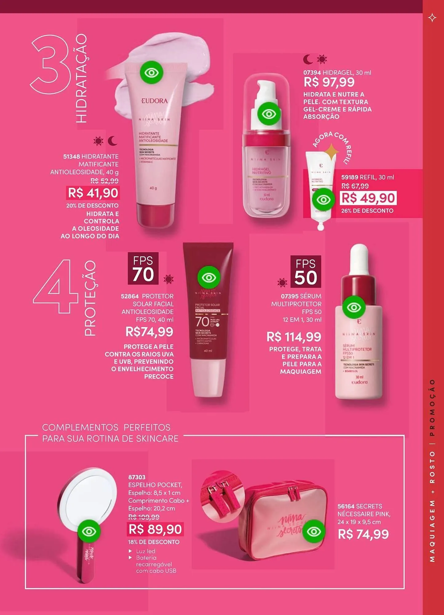 Encarte de Catálogo Eudora 4 de junho até 30 de junho 2025 - Pagina 57