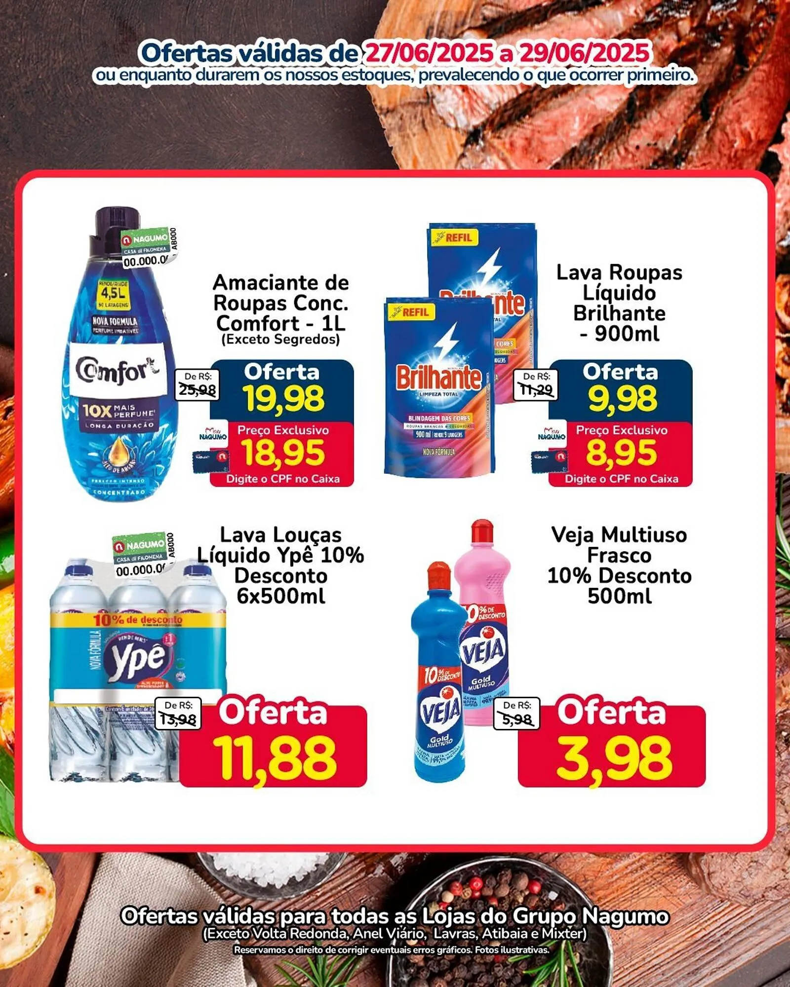 Encarte de Catálogo Nagumo 28 de junho até 29 de junho 2025 - Pagina 3