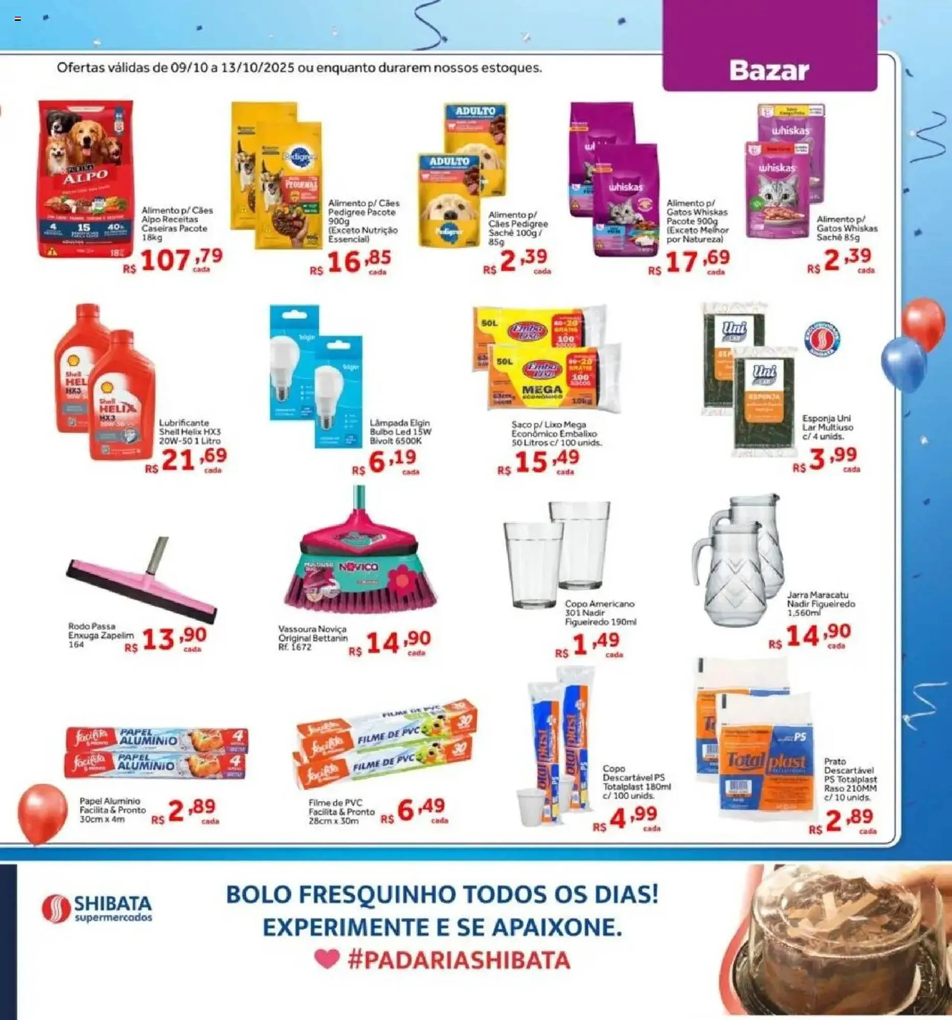 Encarte de Folheto Shibata Supermercados 9 de outubro até 13 de outubro 2025 - Pagina 8