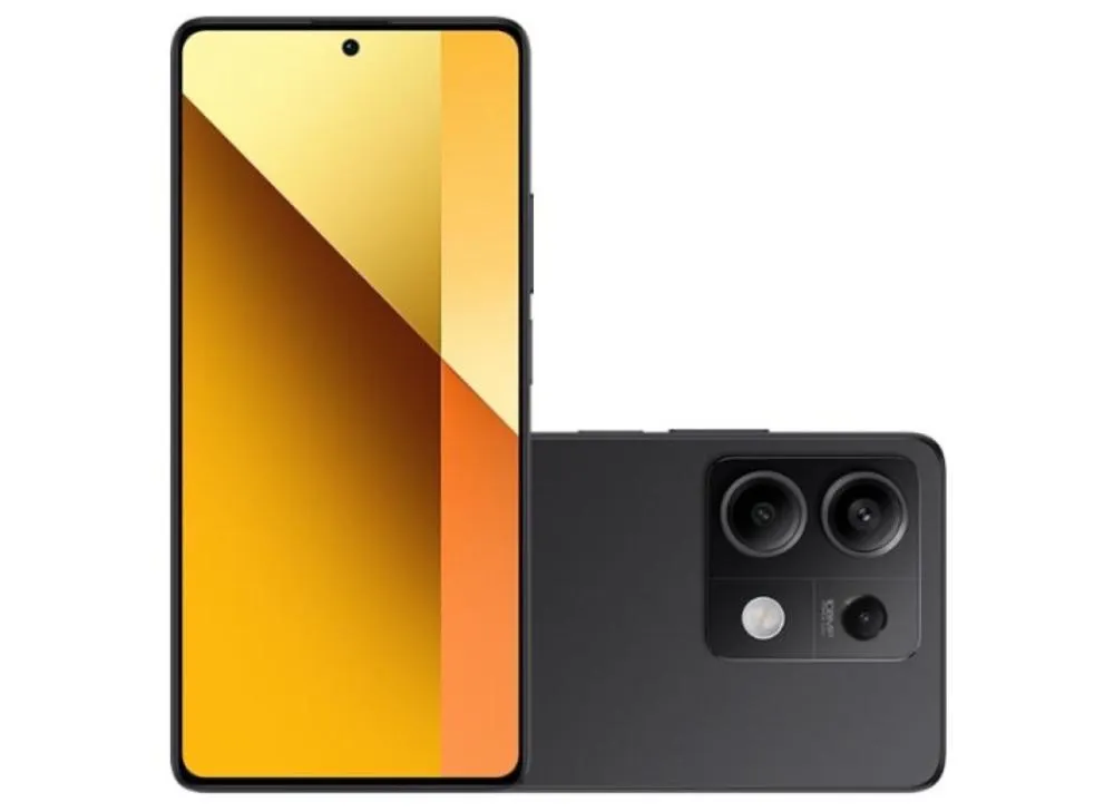 Xiaomi Redmi Note 13 256GB 5G - 8GB Ram - Preto Grafite