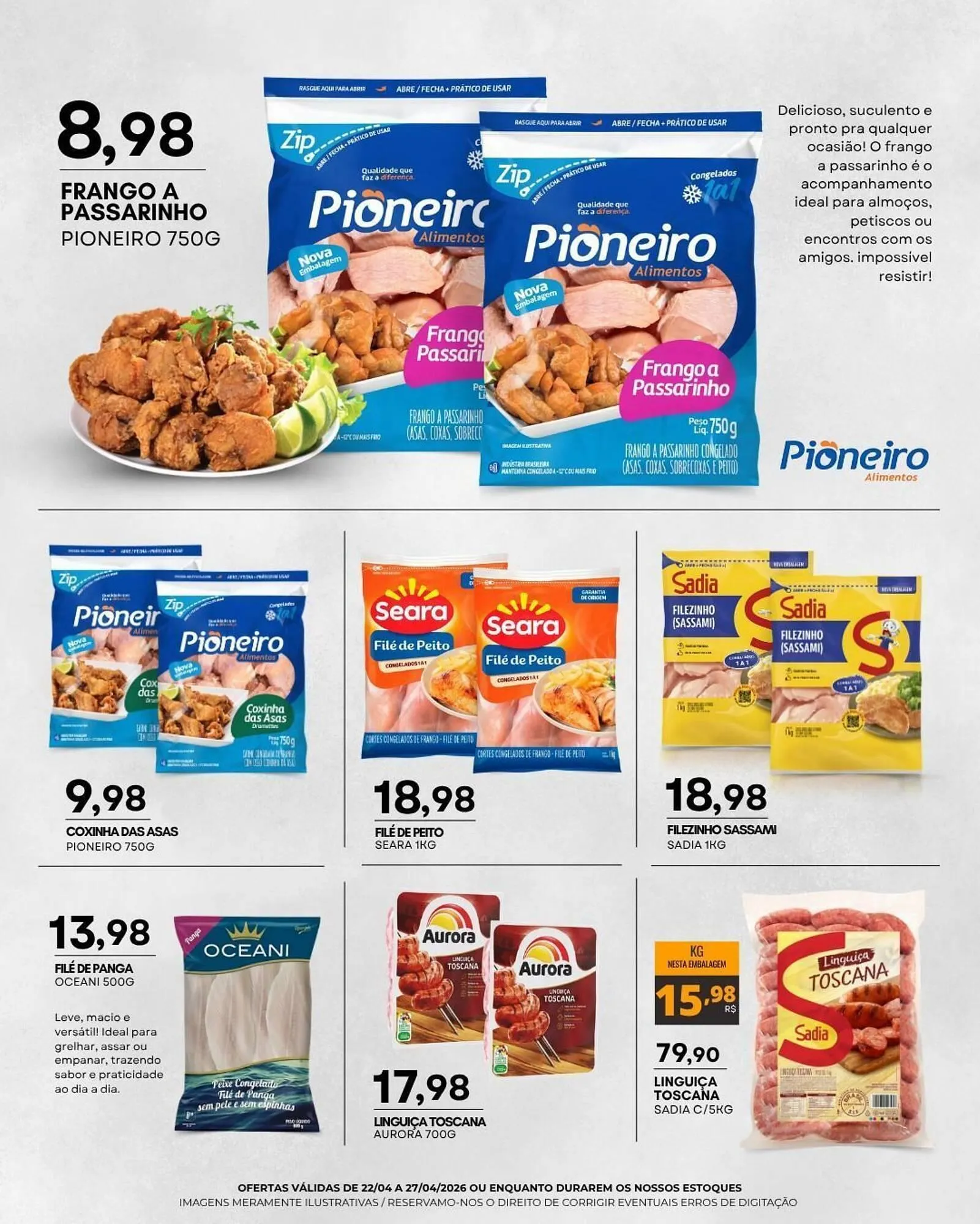 Encarte de Folheto Mercadão Atacadista 22 de abril até 27 de abril 2026 - Pagina 8