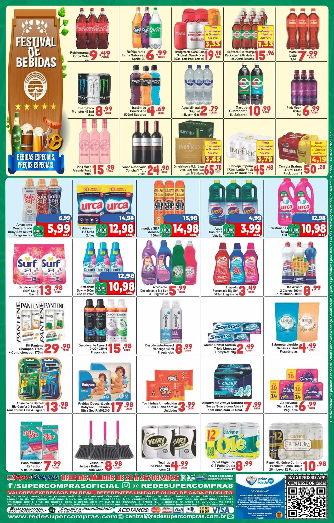 Encarte de Encarte Rede Super Compras 23 de março até 26 de março 2026 - Pagina 3