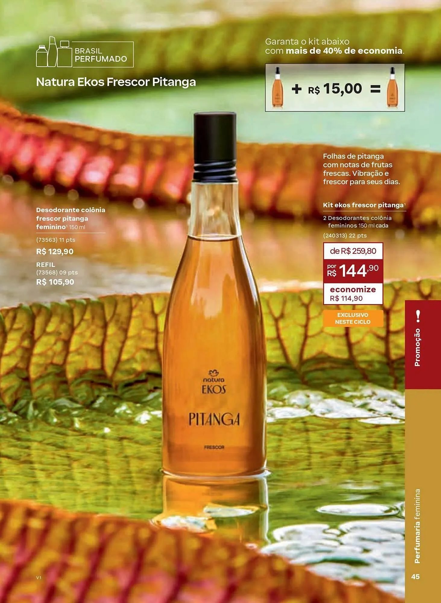 Encarte de Catálogo Natura 1 de janeiro até 31 de janeiro 2026 - Pagina 45