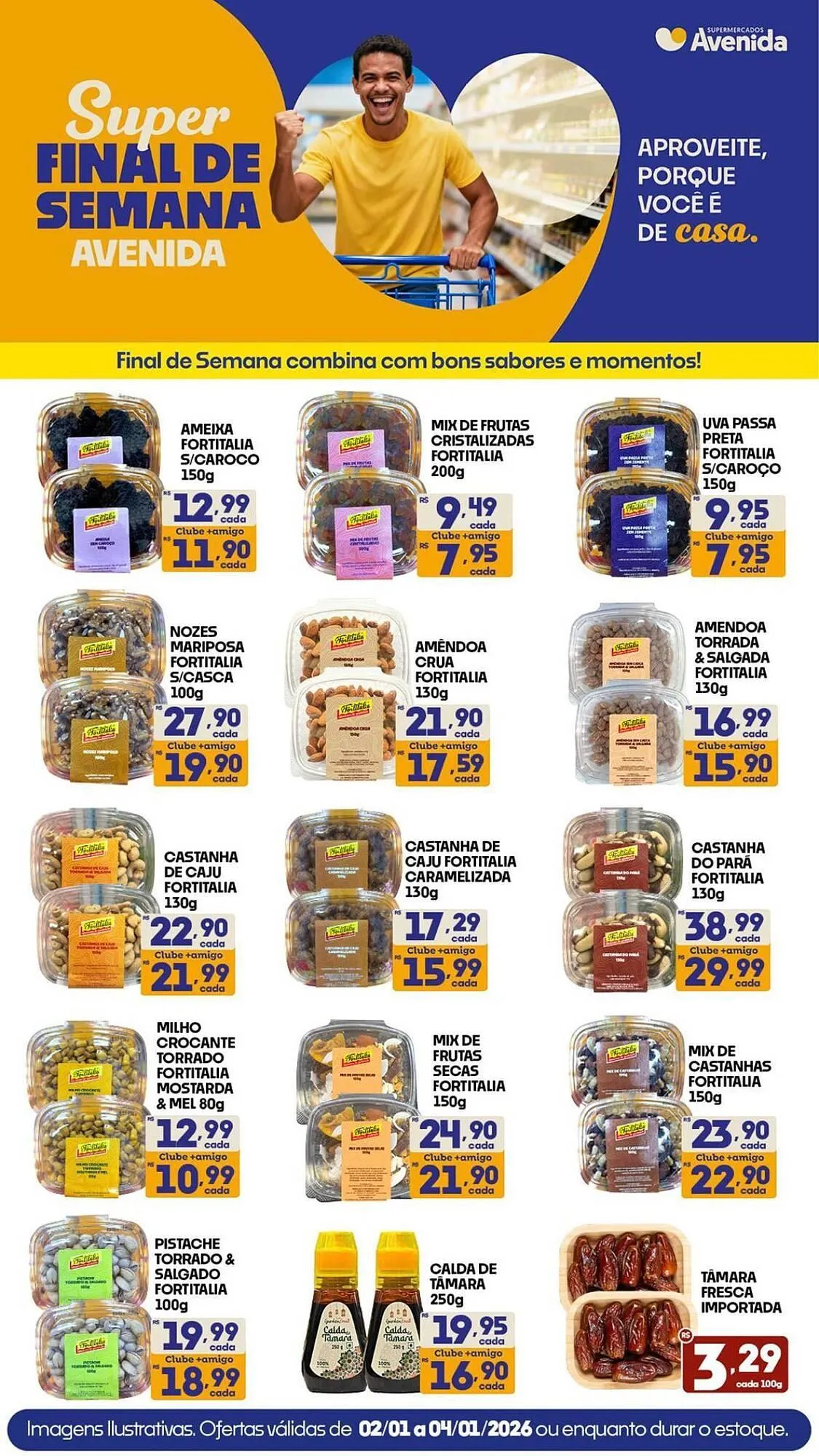 Encarte de Catálogo Supermercados Avenida 1 de fevereiro até 1 de abril 2026 - Pagina 1