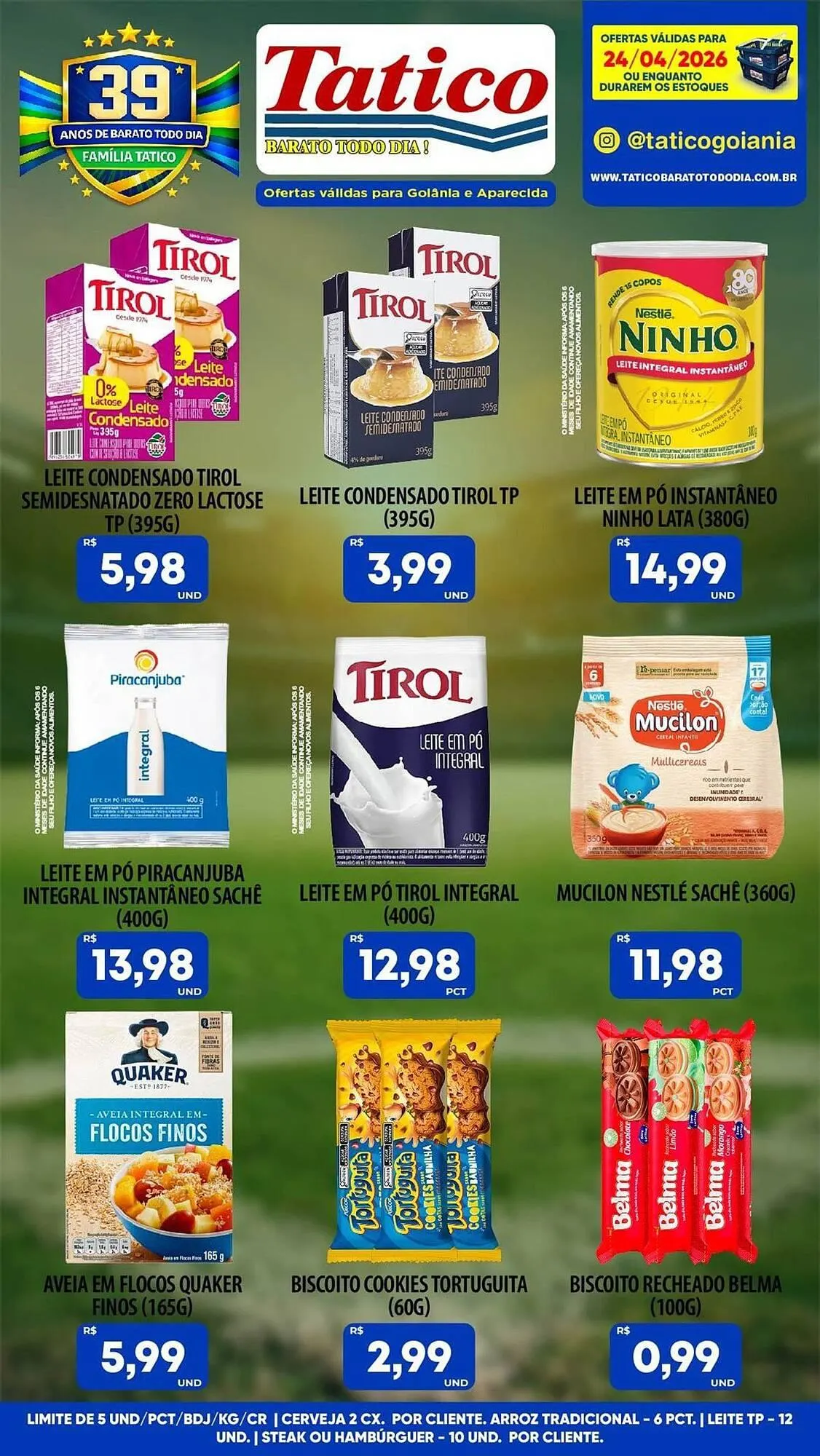 Encarte de Tabloide Tatico 24 de abril até 24 de abril 2026 - Pagina 7