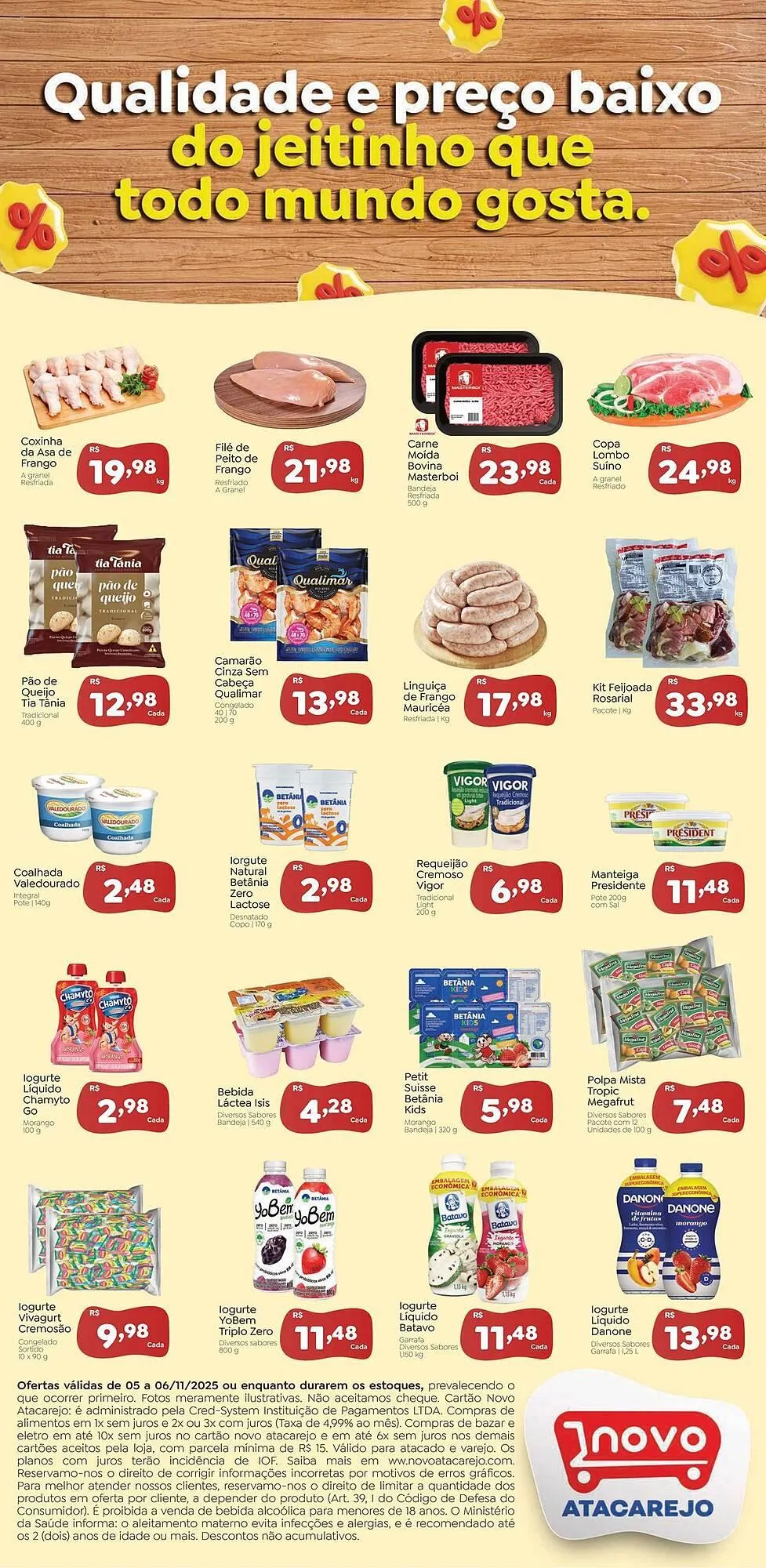 Encarte de Folheto Novo Atacarejo 5 de novembro até 10 de novembro 2025 - Pagina 2