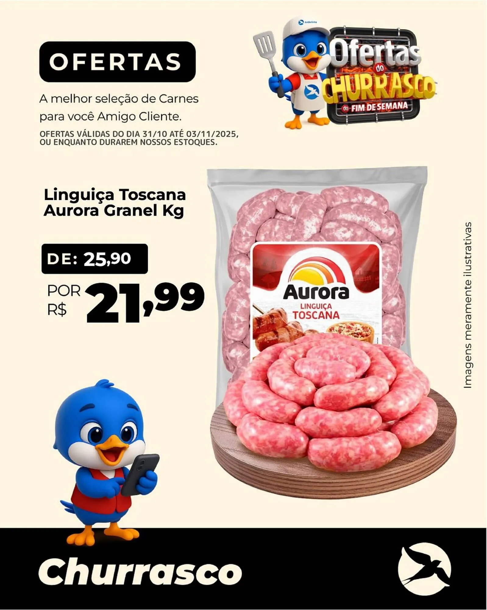 Encarte de Folheto Andorinha Hipermercado 31 de outubro até 3 de novembro 2025 - Pagina 3