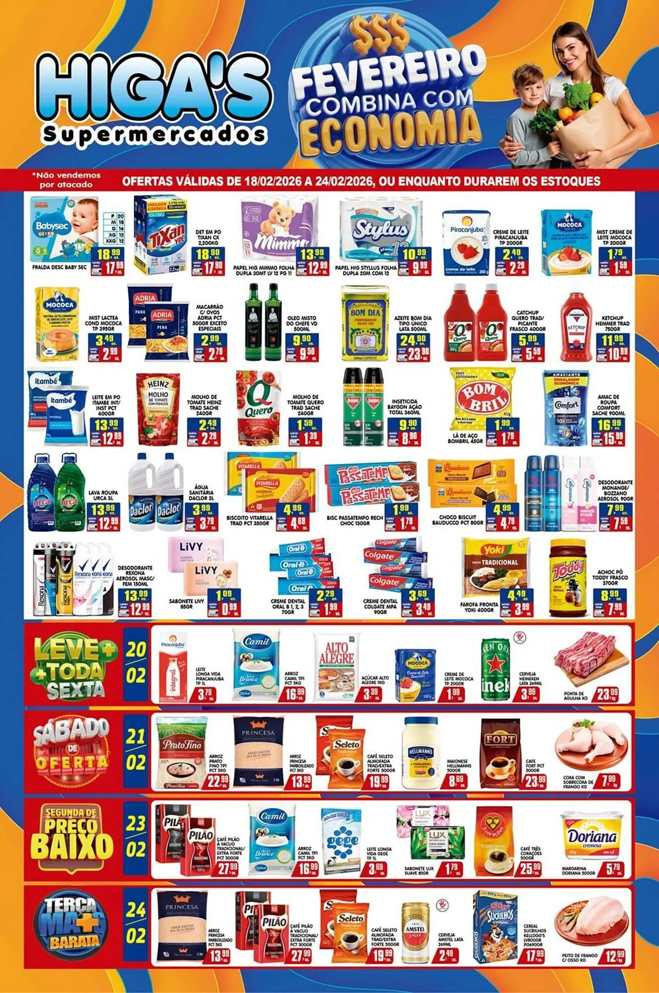 Folheto Higas Supermercado - 1