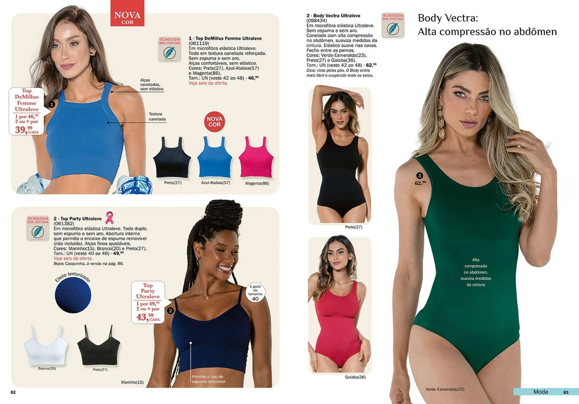 Encarte de Catálogo DeMillus 13 de março até 31 de maio 2025 - Pagina 42