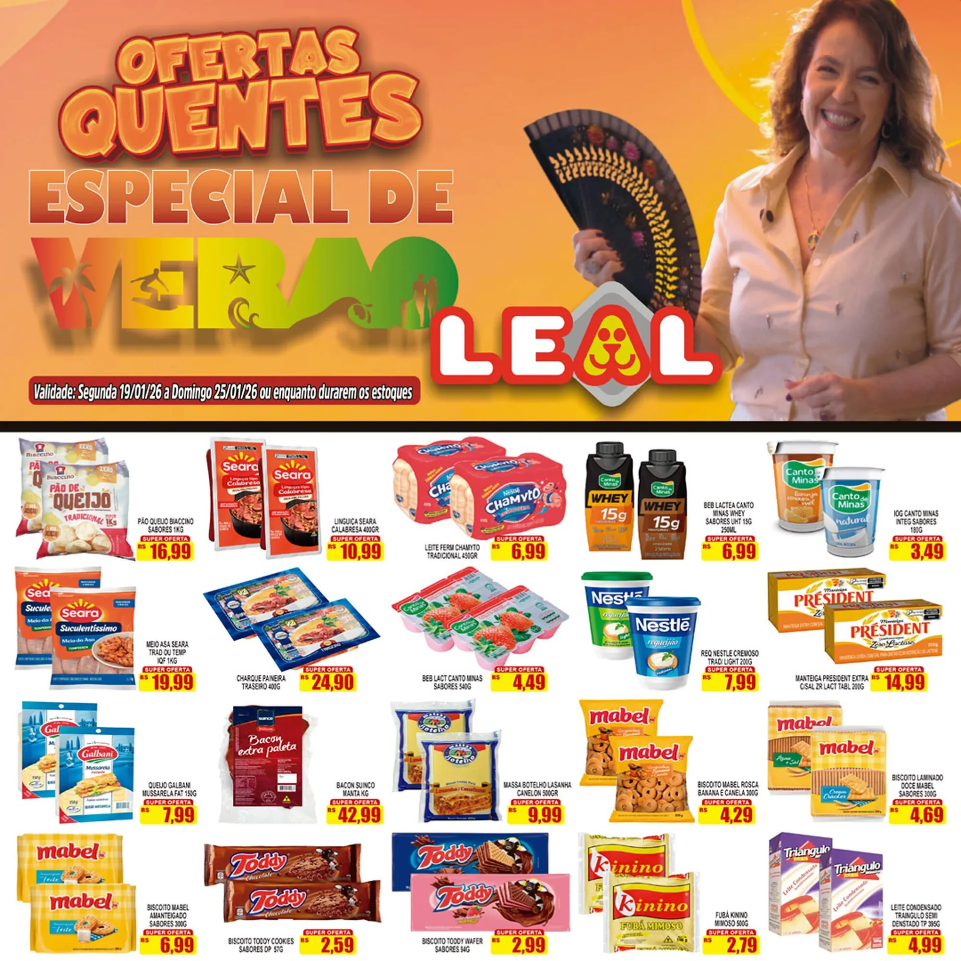 Encarte de Folheto Supermercado leal 19 de janeiro até 25 de janeiro 2026 - Pagina 4