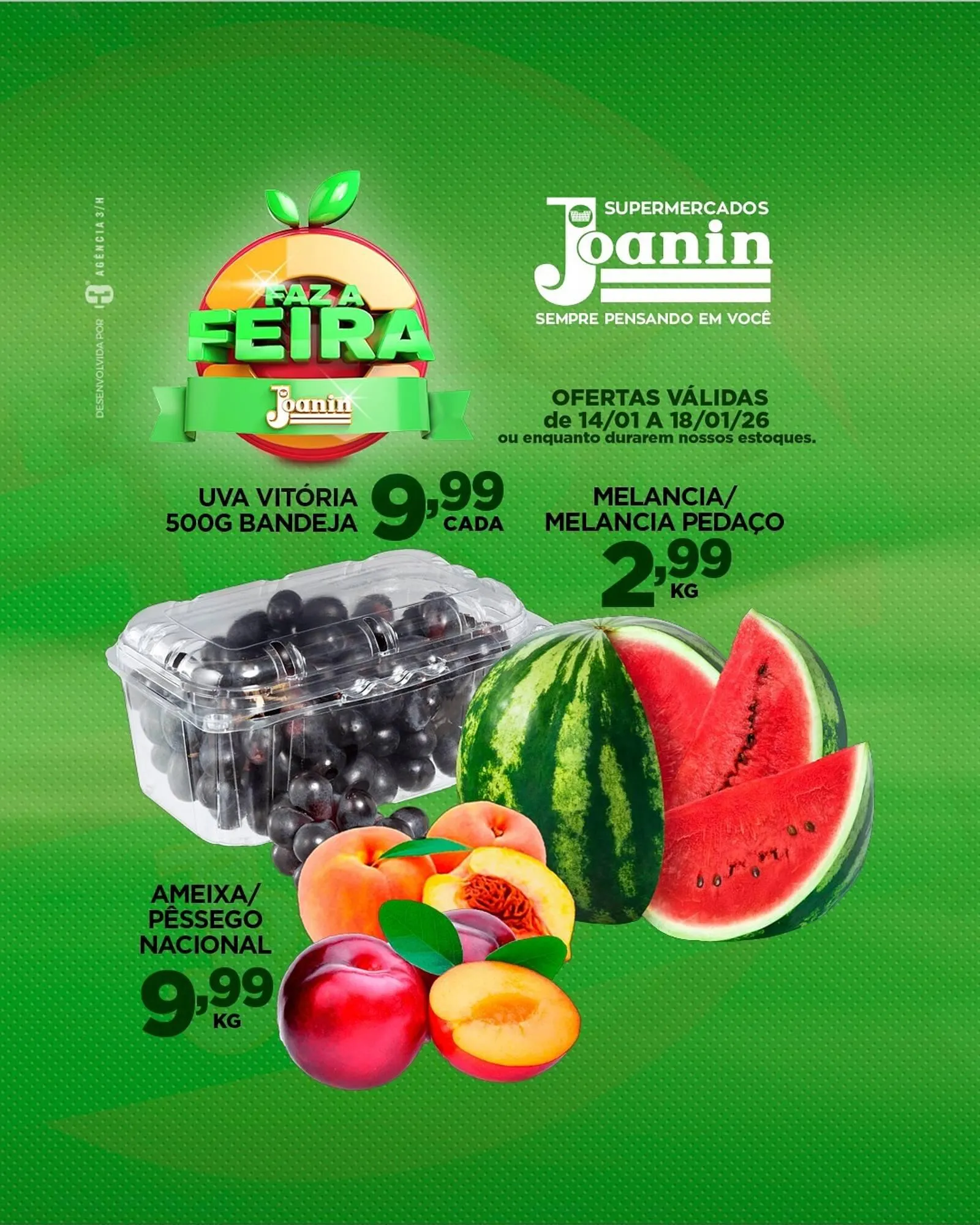 Encarte de Catálogo Supermercados Joanin 14 de janeiro até 18 de janeiro 2026 - Pagina 3