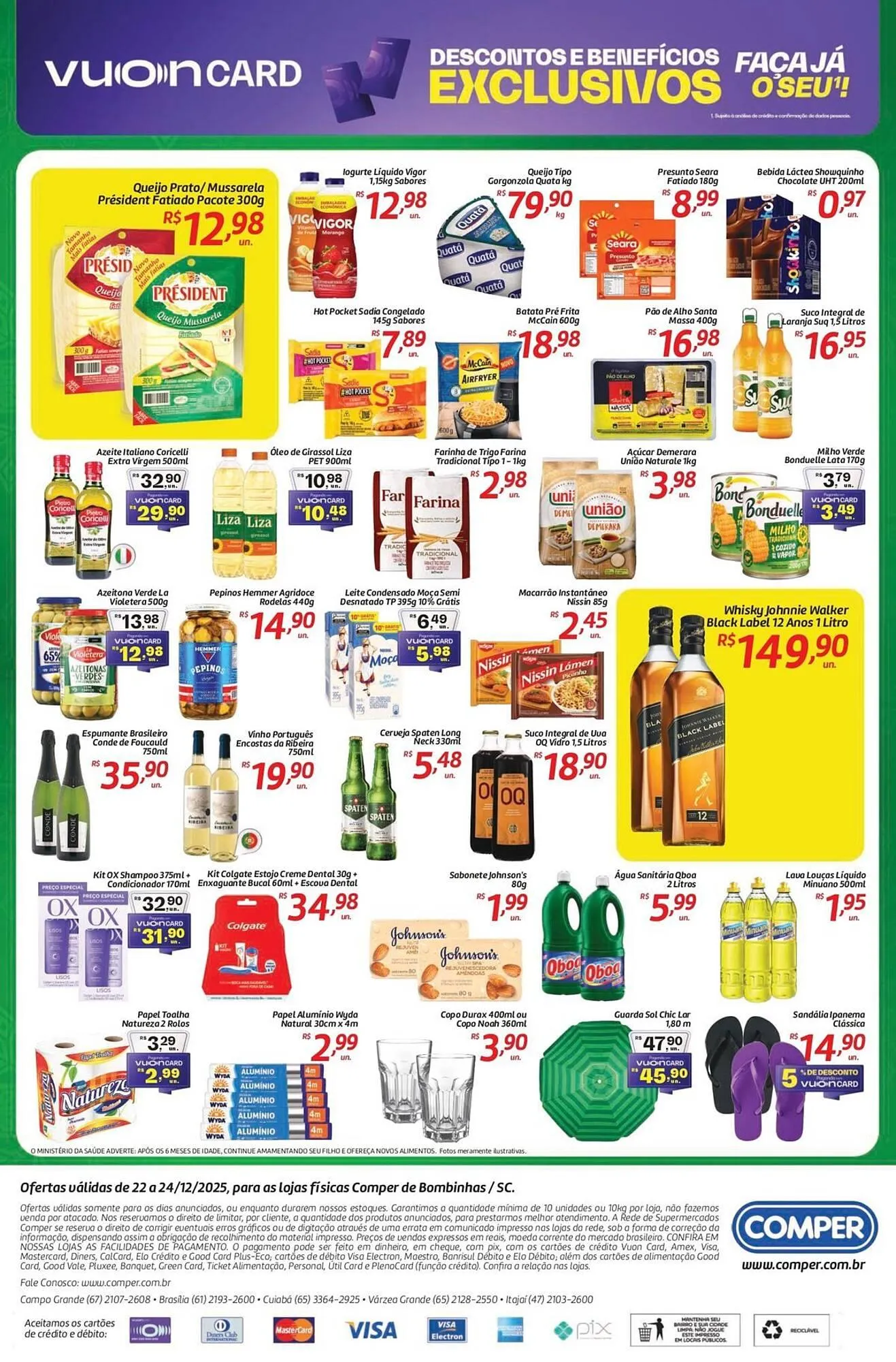 Encarte de Folheto Comper 22 de dezembro até 24 de dezembro 2025 - Pagina 2