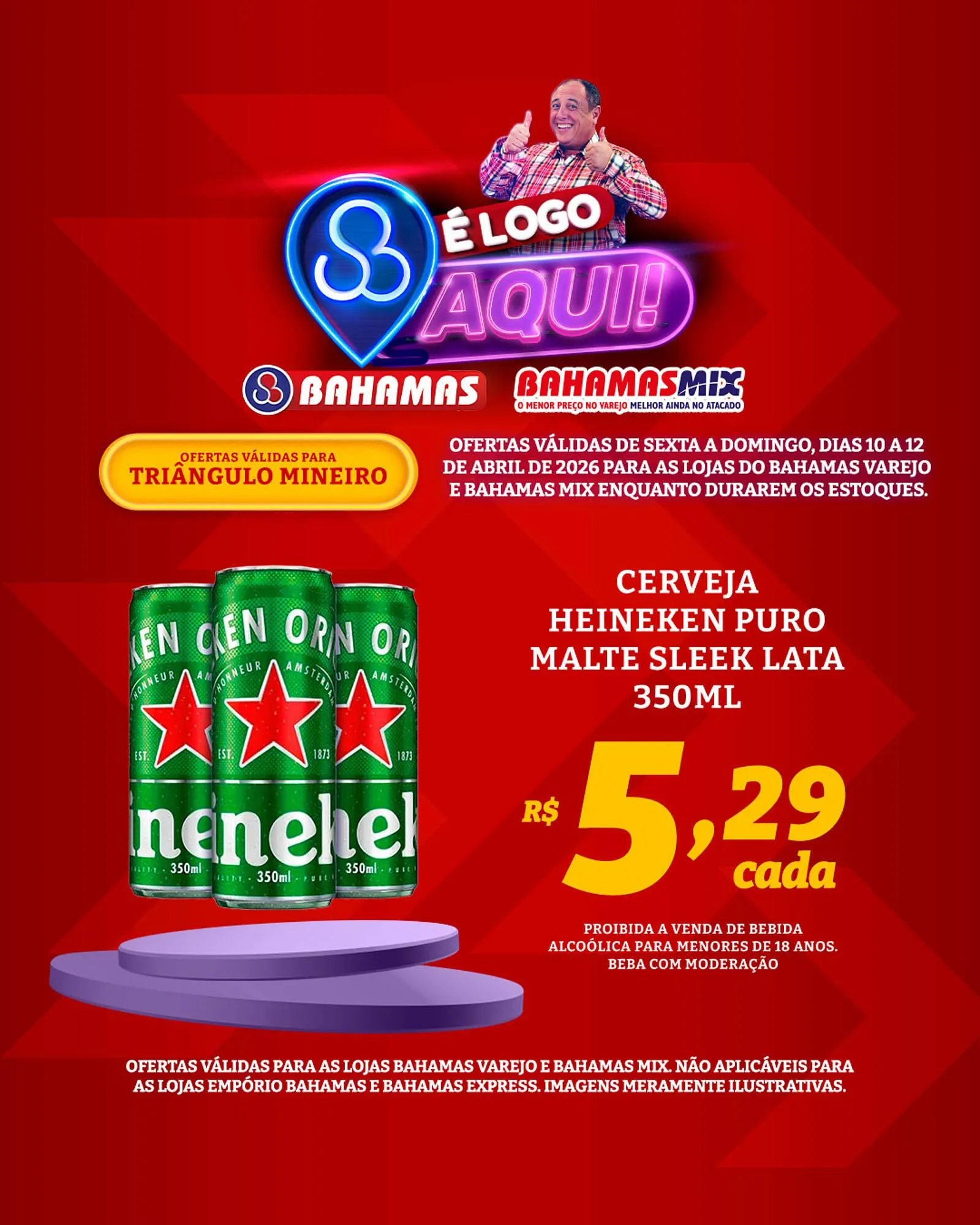Encarte de Catálogo Bahamas Supermercados 11 de abril até 12 de abril 2026 - Pagina 4